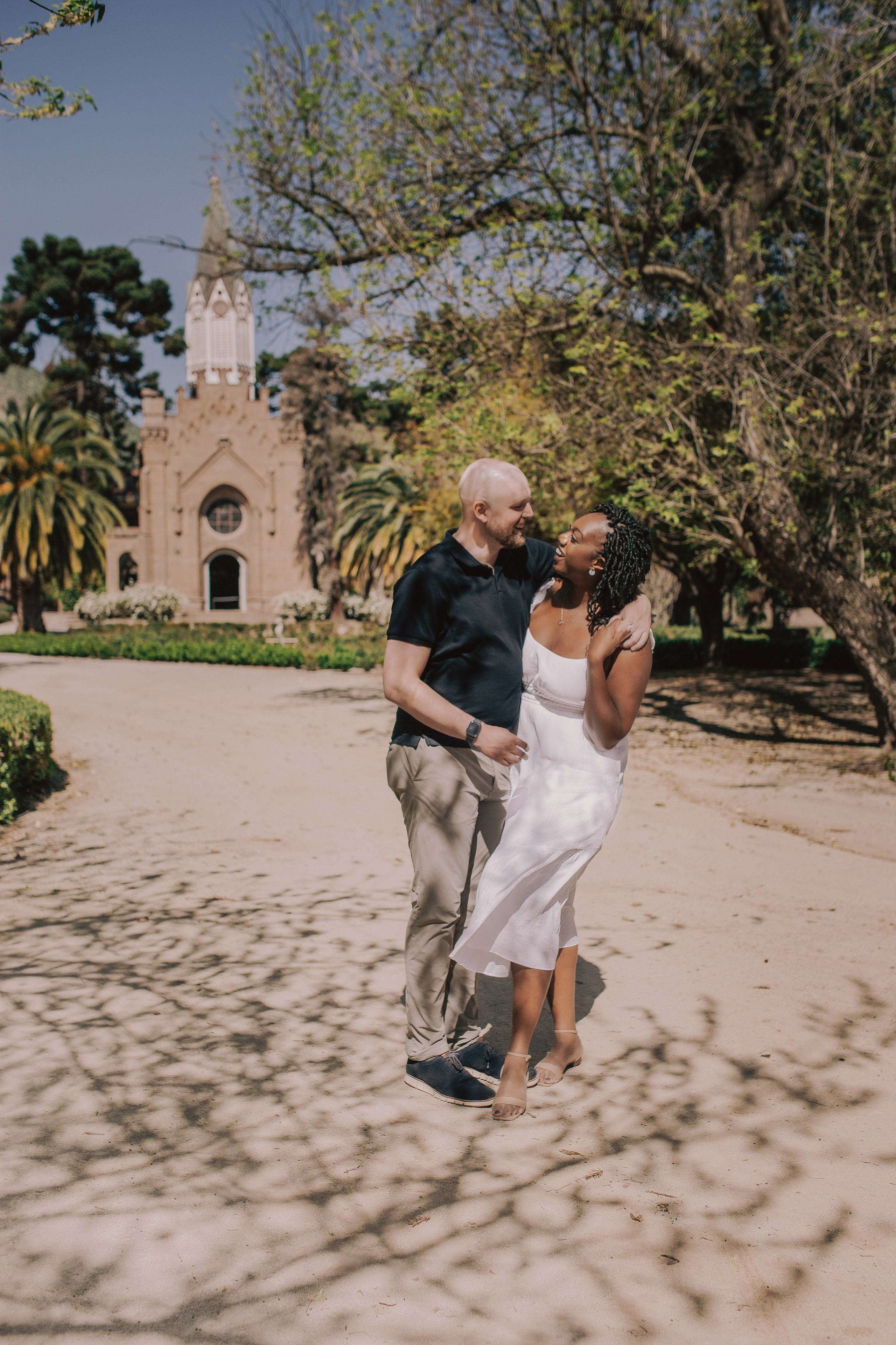 Anita & Kevin. Wedding proposal at Santa Rita. Photographer in Santiago, Chile Anna Almazova