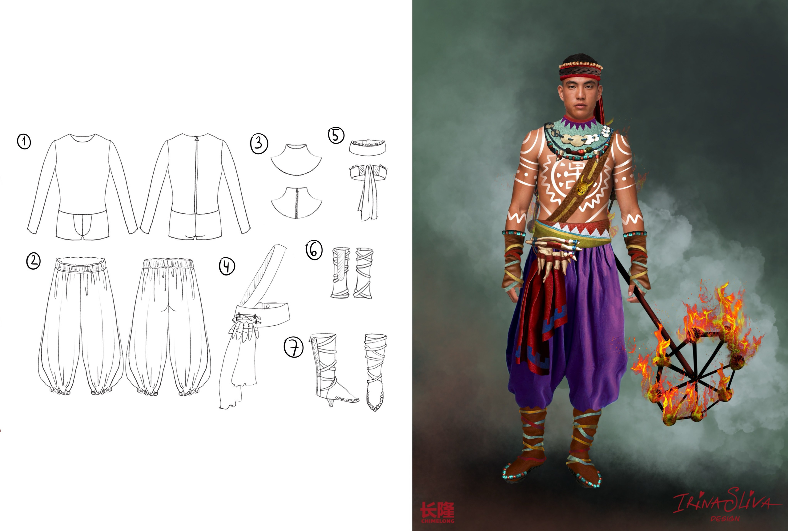 PARADES. Costume Design for Theme Parks & Live Performances | Character & Parade & Stage Costumes | 2D & 3D Costume Illustrations