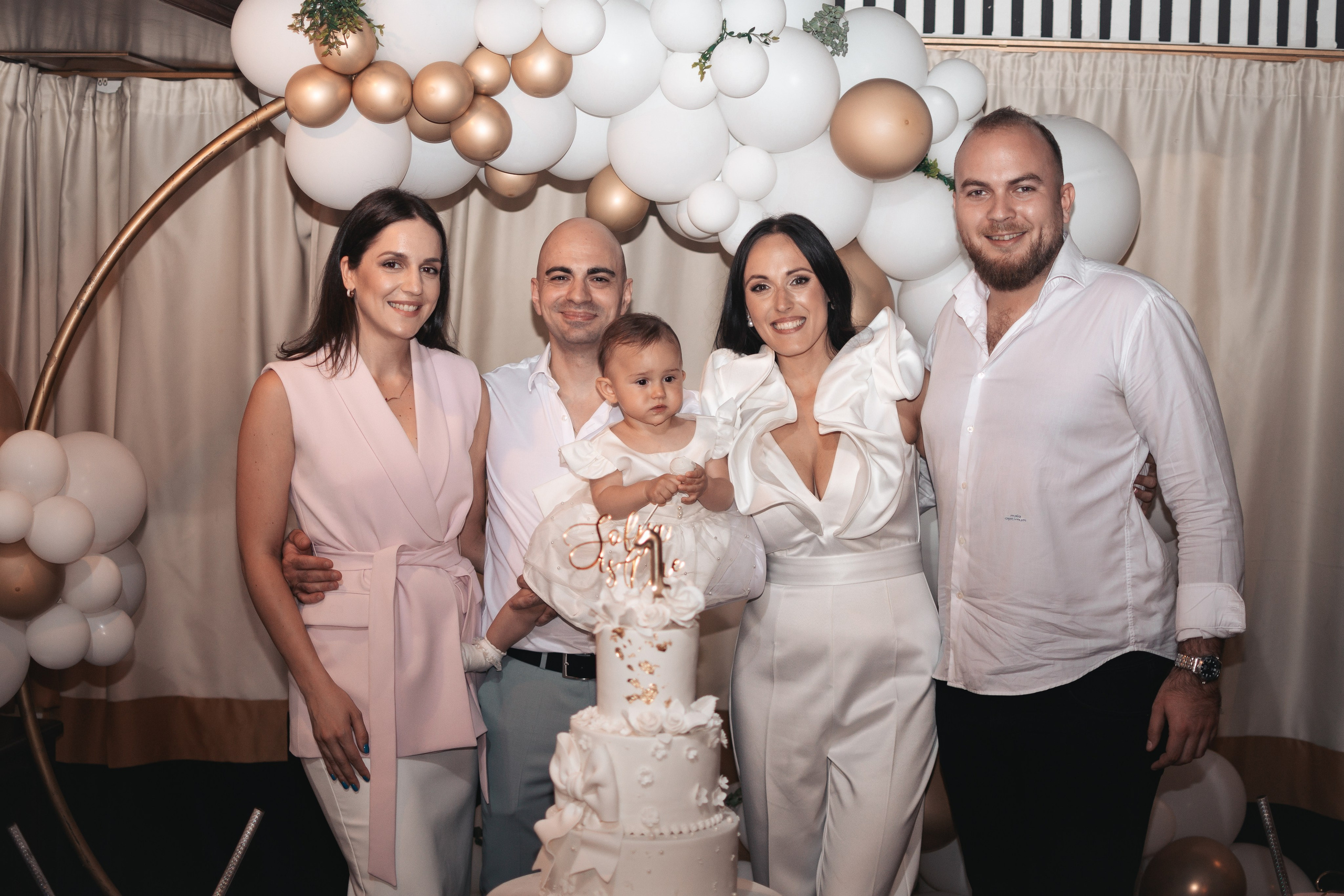 Sofija, krštenje i rođendan. BambinaaPhotography