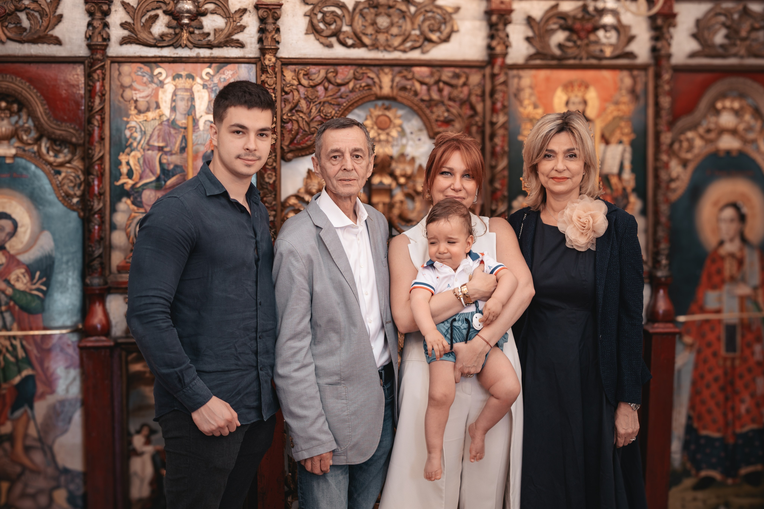 Lazar, krštenje i rođendan. BambinaaPhotography