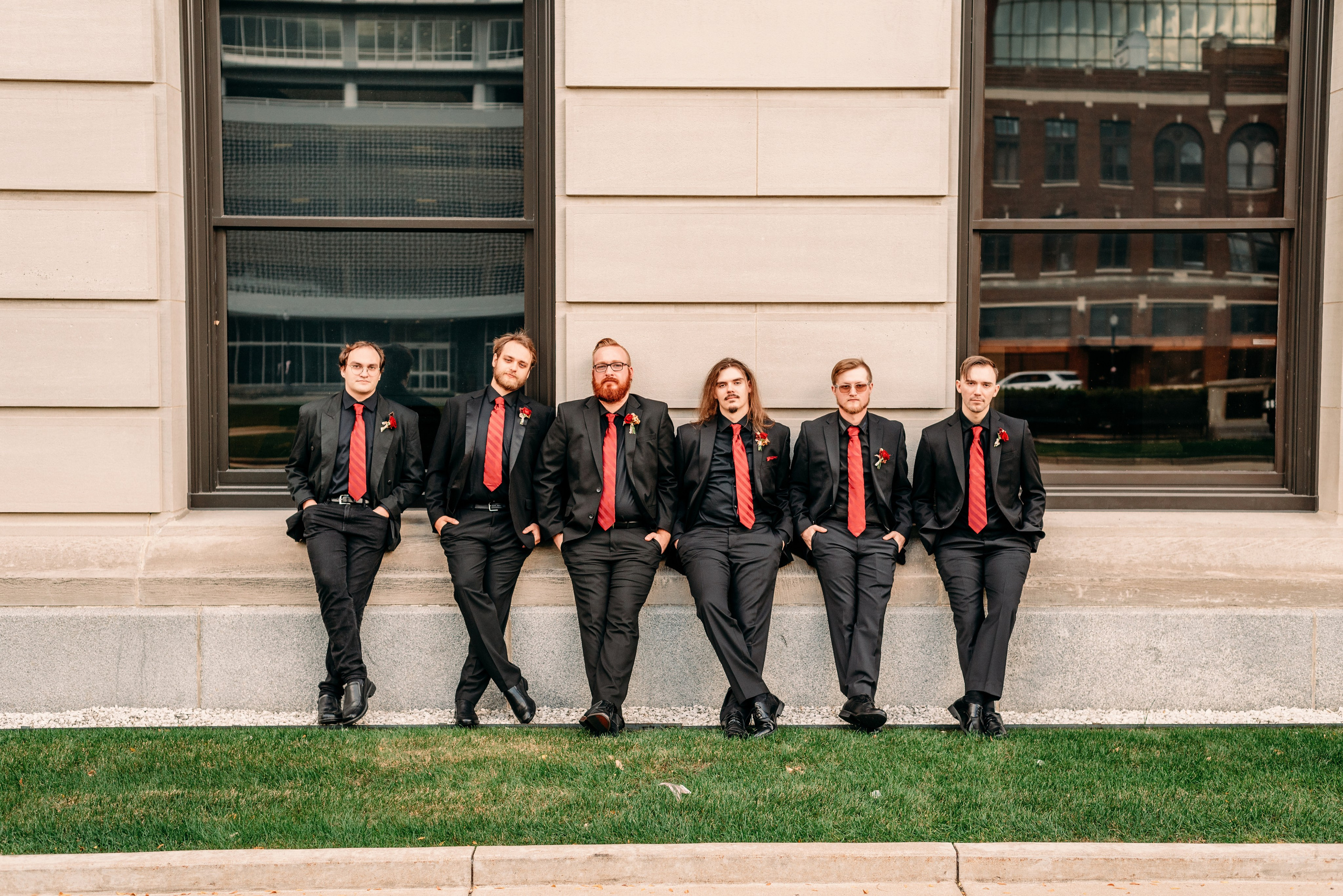 Bold & Dramatic Wedding at The Paper Mill on The Landing | Fort Wayne Wedding Photographer. Alexandria Danielle Photography | Fort Wayne & Indianapolis Wedding Photographer