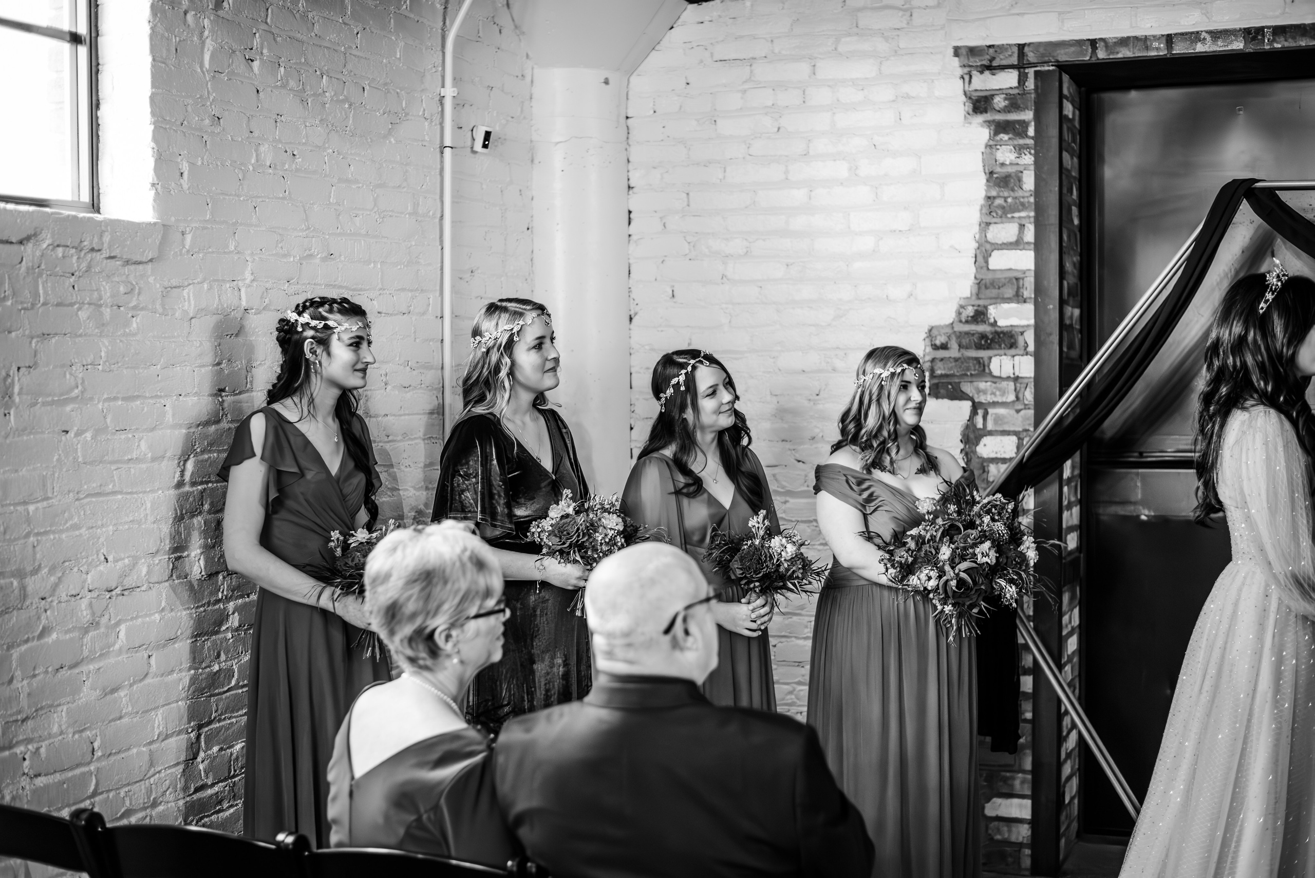 Bold & Dramatic Wedding at The Paper Mill on The Landing | Fort Wayne Wedding Photographer. Alexandria Danielle Photography | Fort Wayne & Indianapolis Wedding Photographer