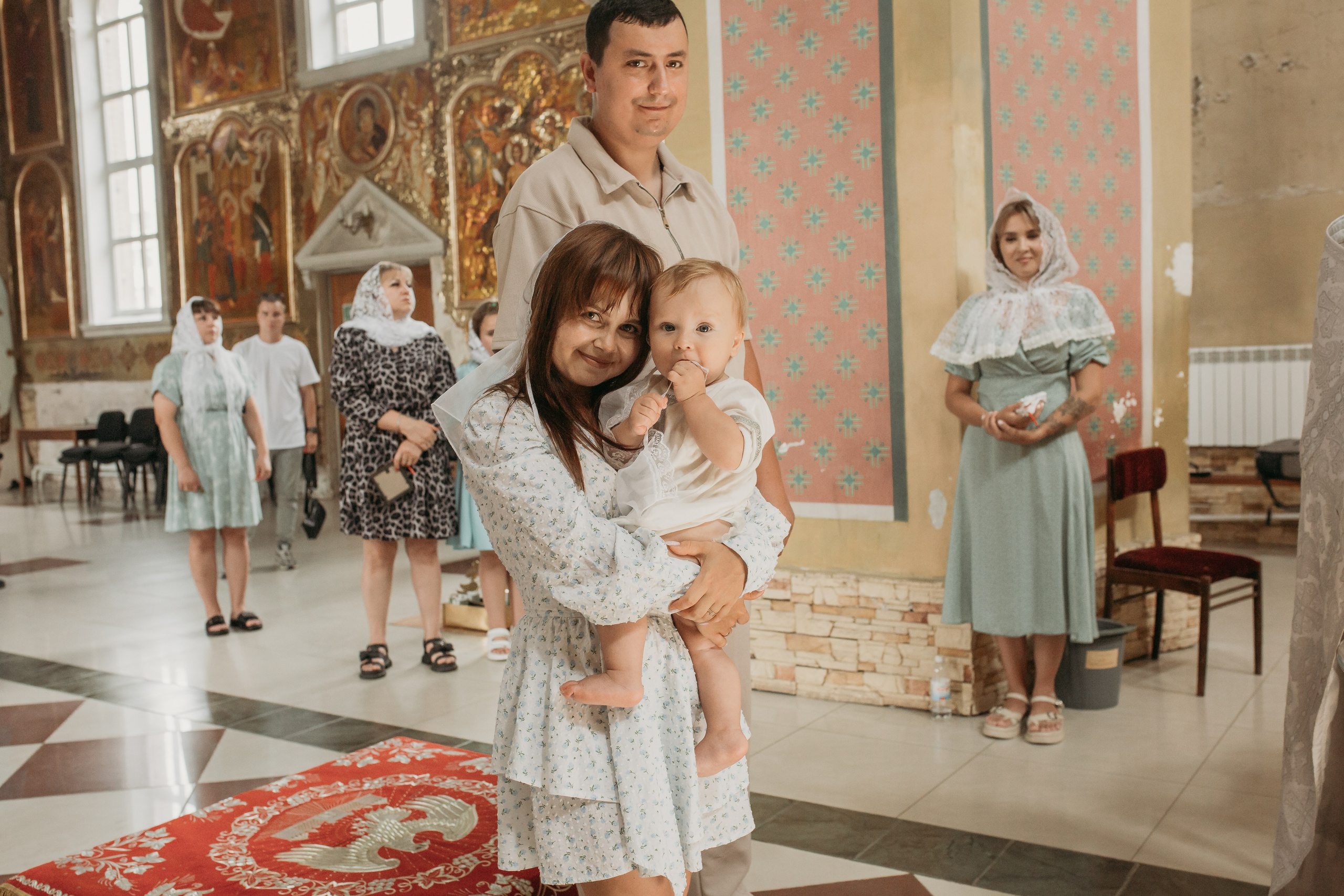 Таинство Крещения Центральный храм. Екатерина Селихова — свадебный, семейный фотограф в г. Северодонецке