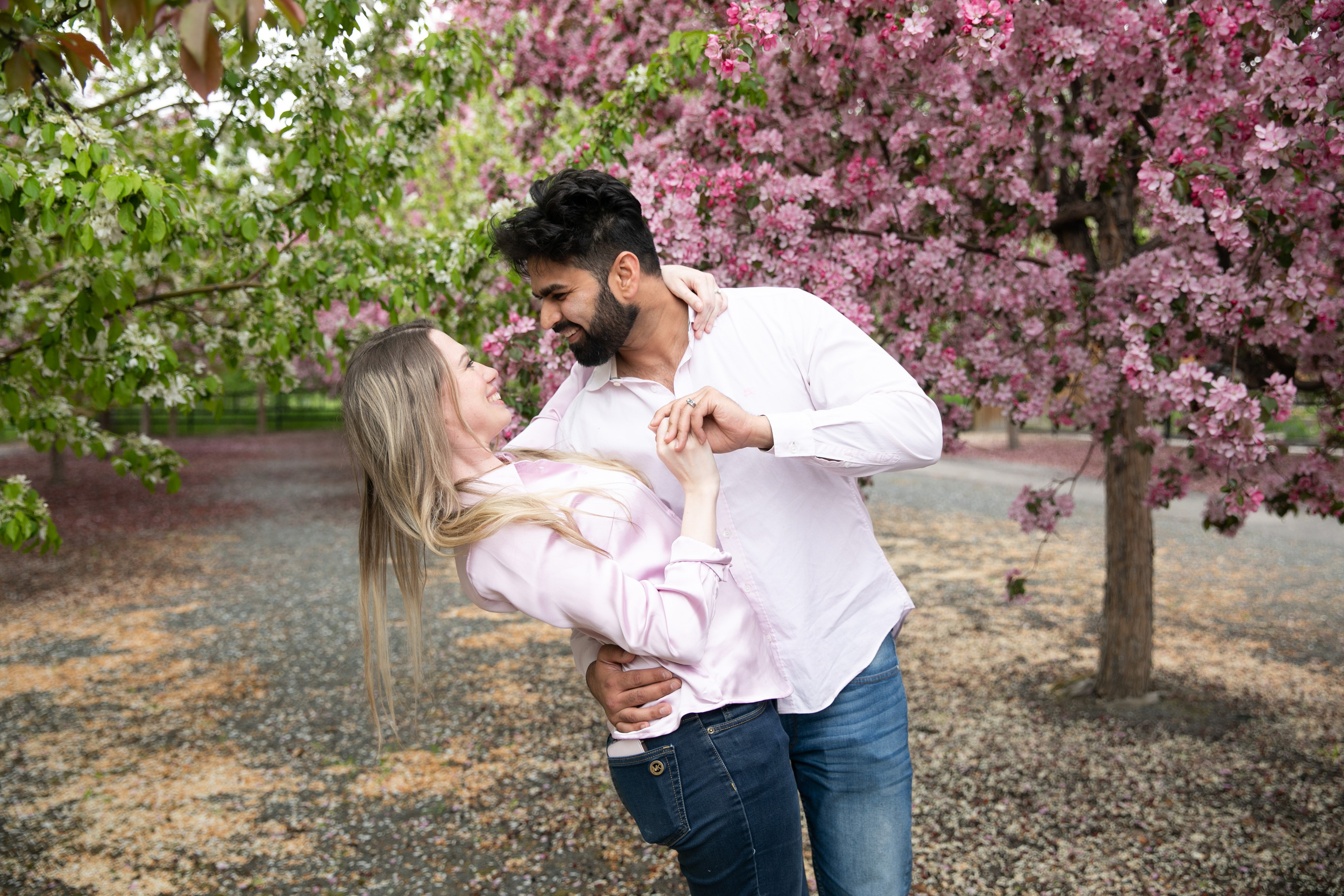 Tatiana T. Cherry Blossom. Ching Li Photography