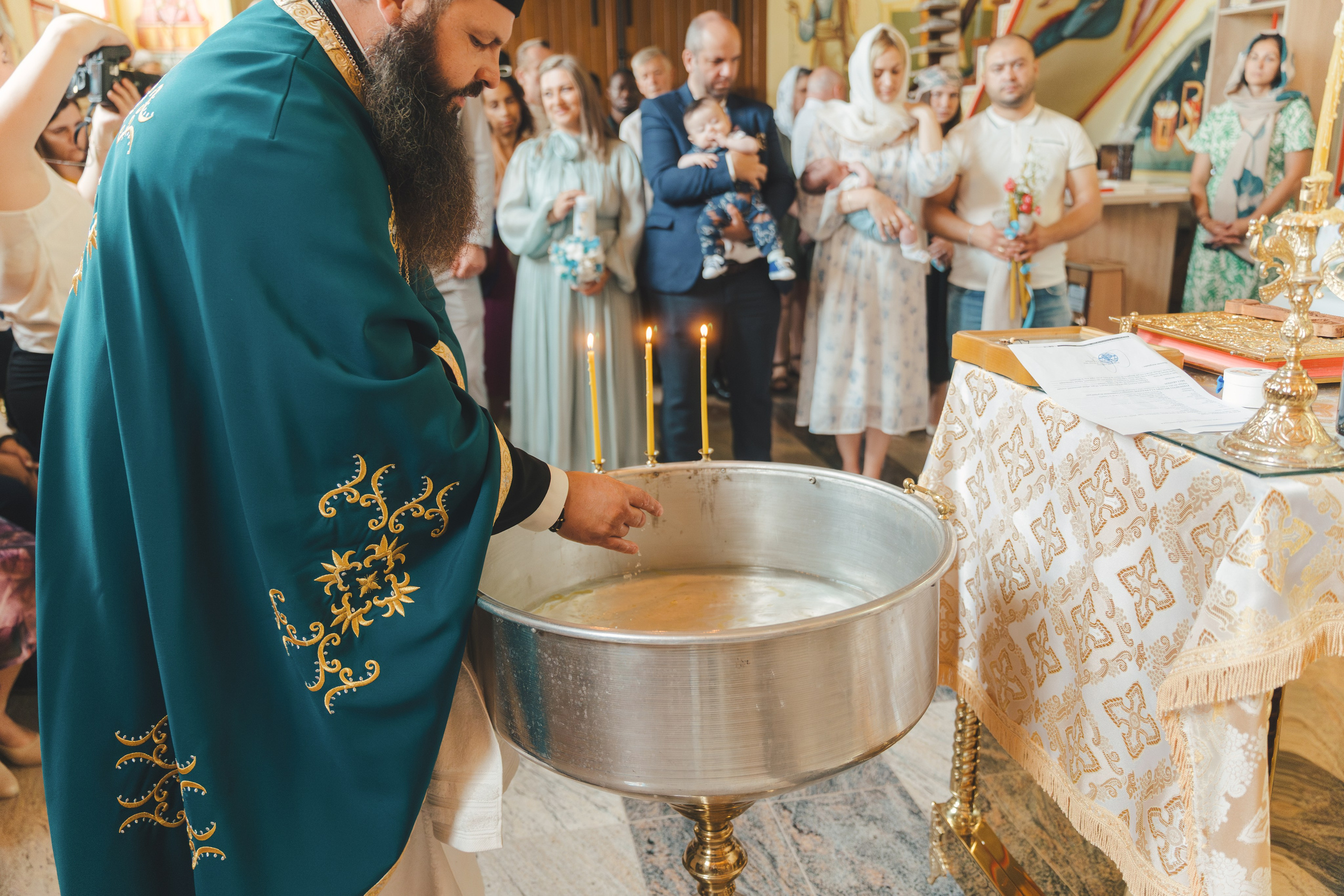 Théo Andrei`s Christening