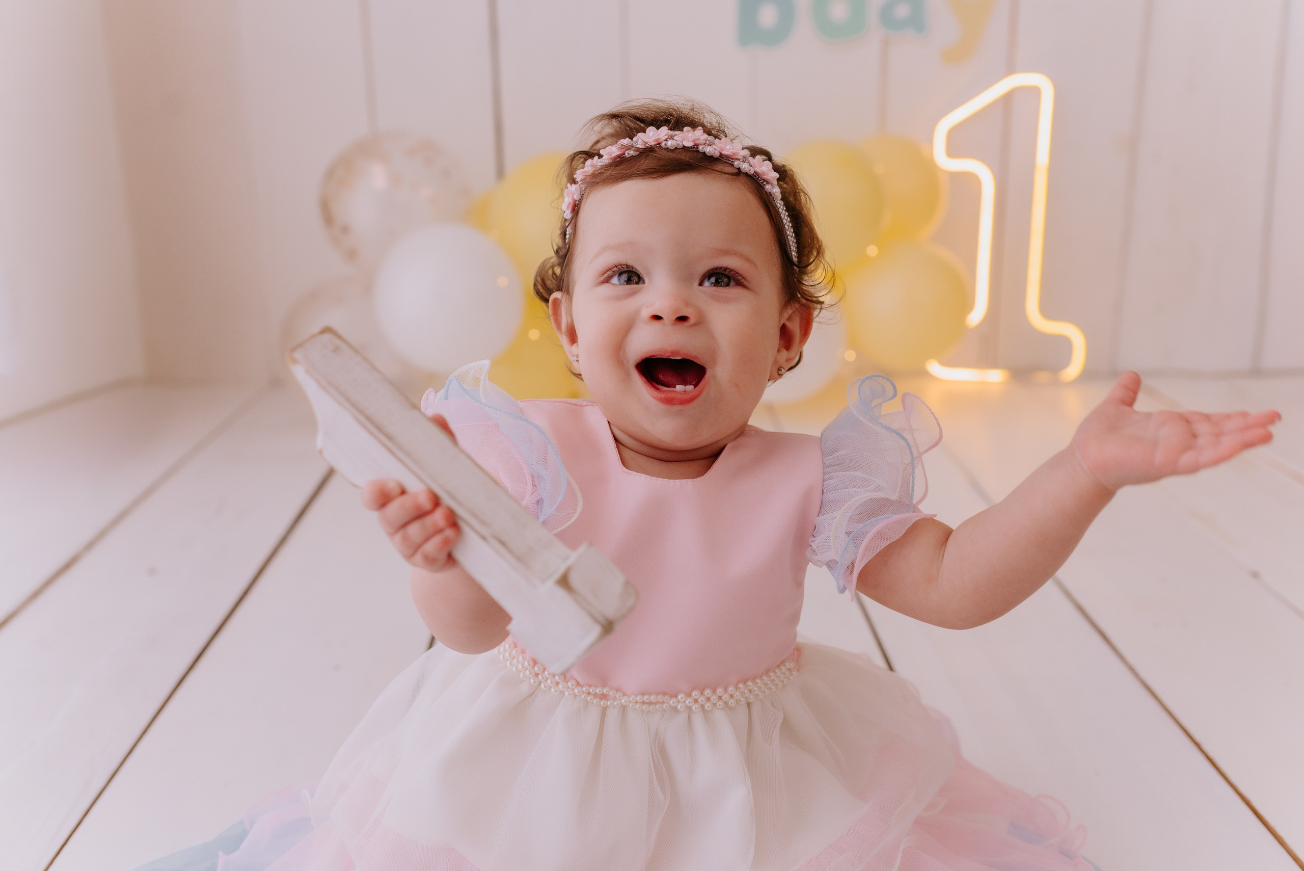Ensaio 1 ano Martina. Fotógrafa Porto Alegre