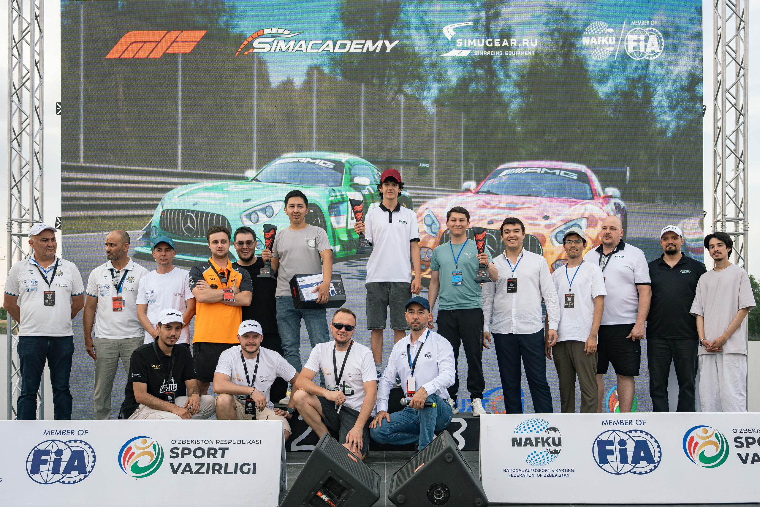 1й этап Чемпионата Узбекистана по цифровому автоспорту NAFKU eSports GT3 Championship
