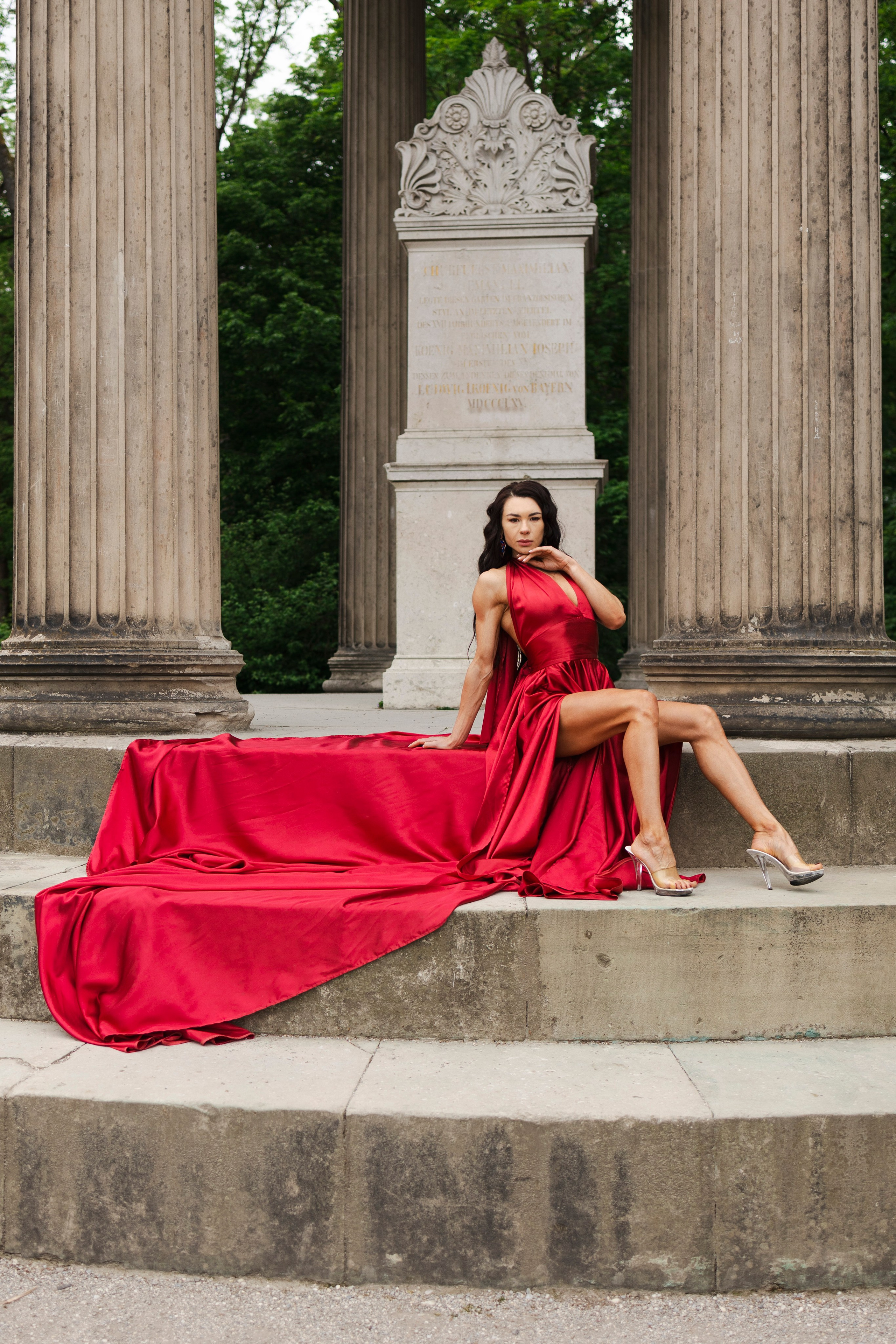 Long dresses shooting. Photographer in Munich