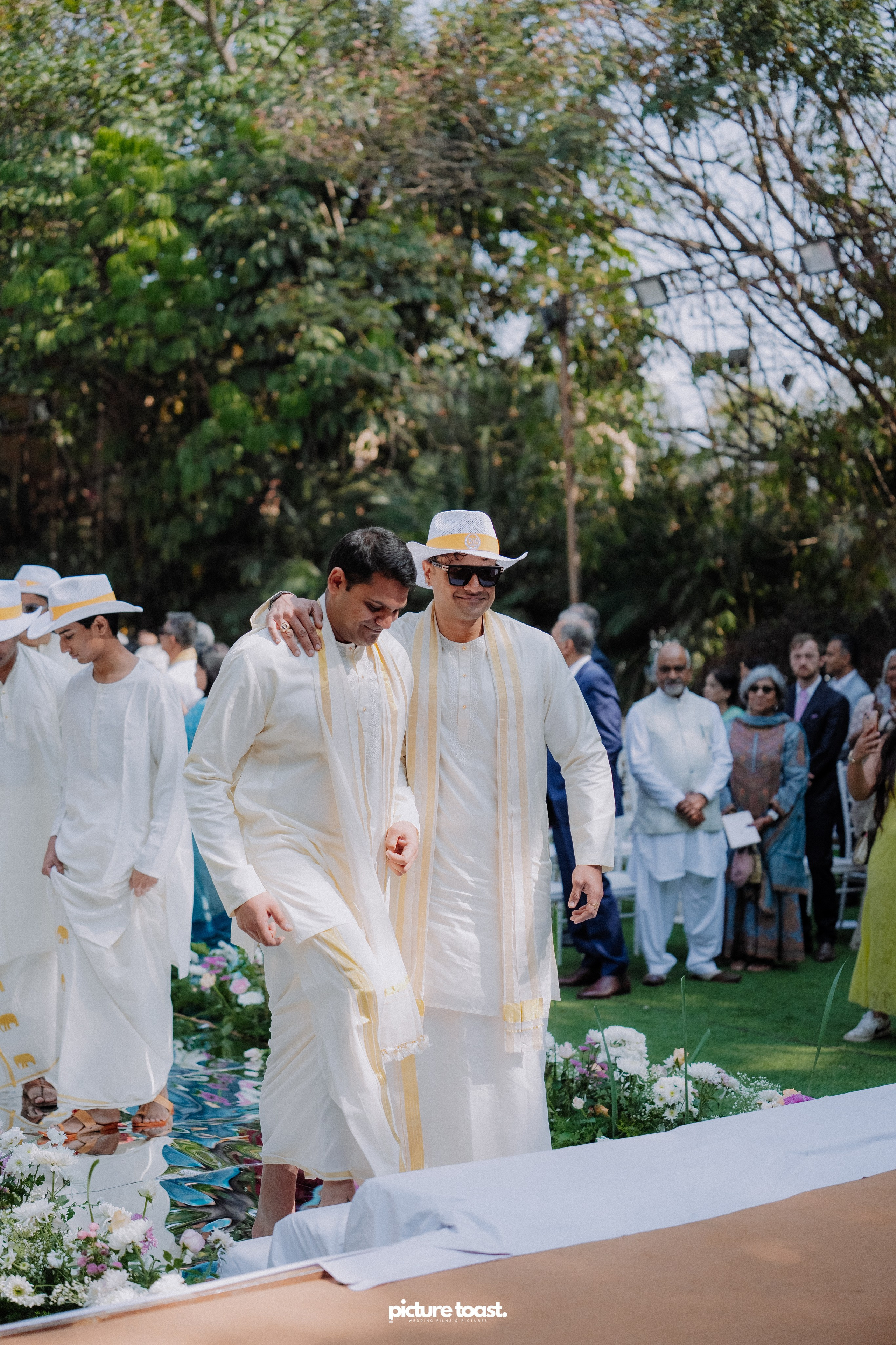 Blessing of Rajiv & Aashna. Fine art Wedding Photographers in India & Canada