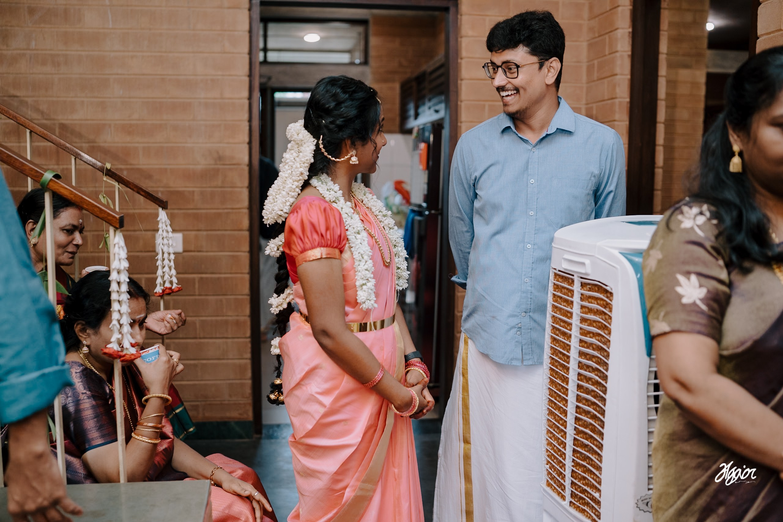 Wedding documentary photography in Pondicherry. Agam Vizha