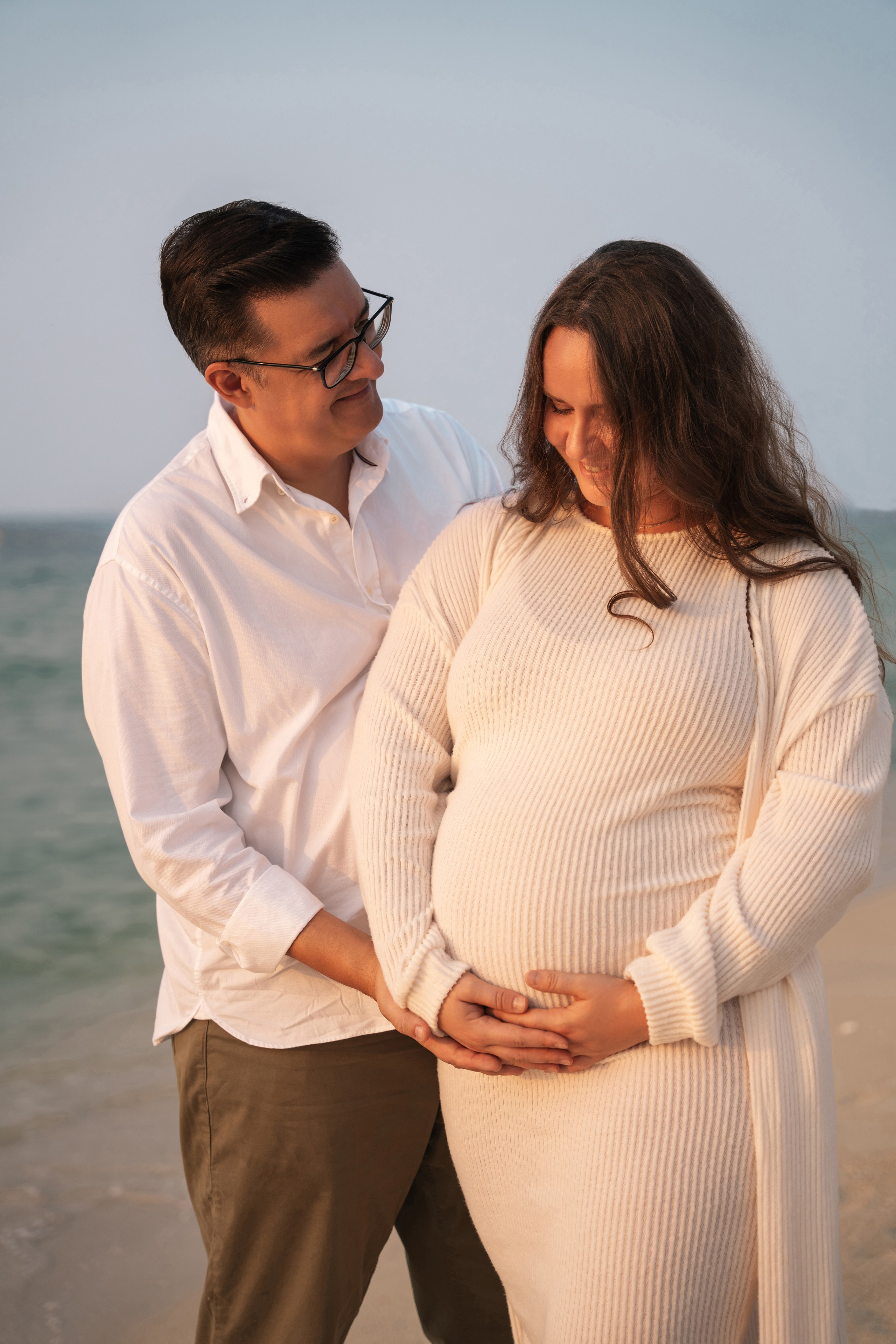 Beach sunset. Angela Iakovleva — Family Photographer in Dubai
