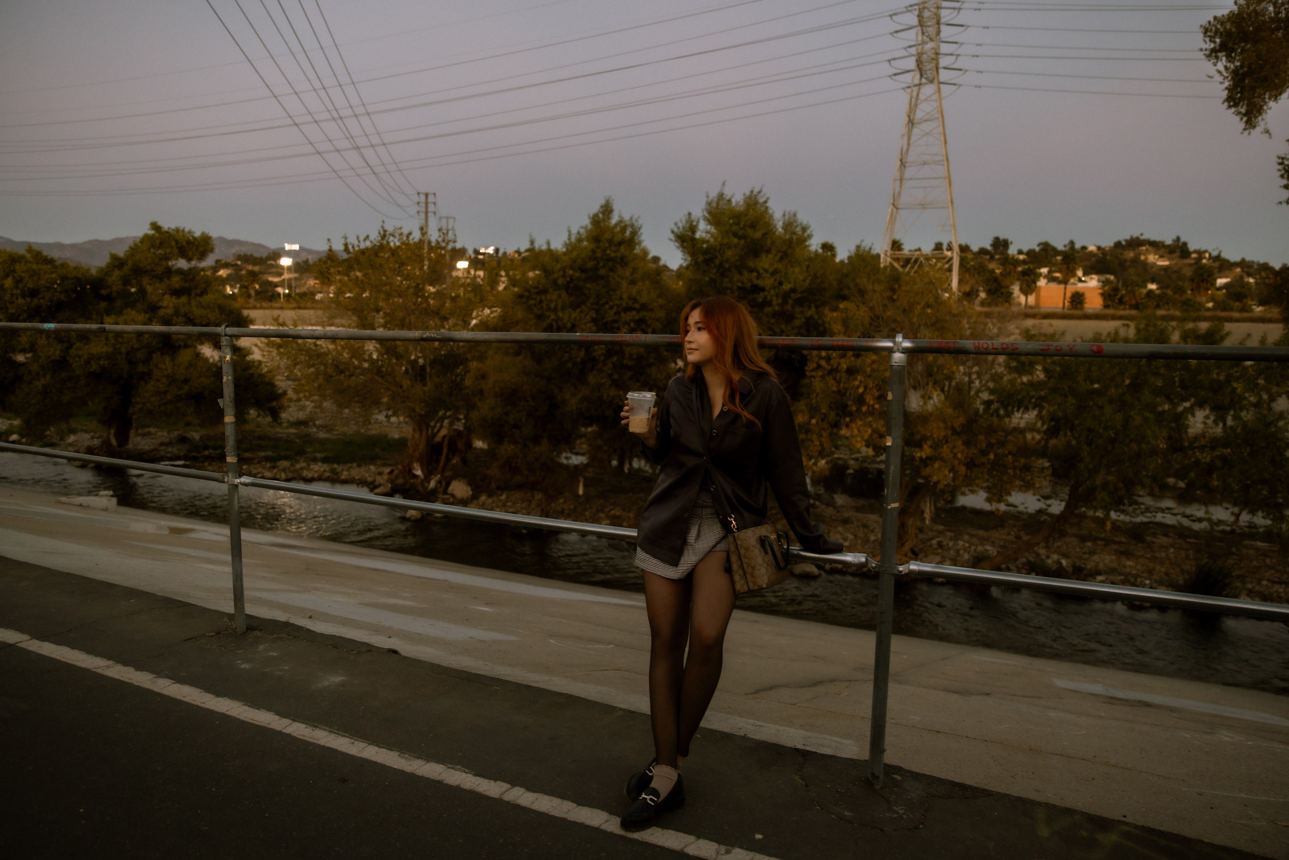 Emily | LA River. Photographer in Los Angeles. Julia Ishmuratova