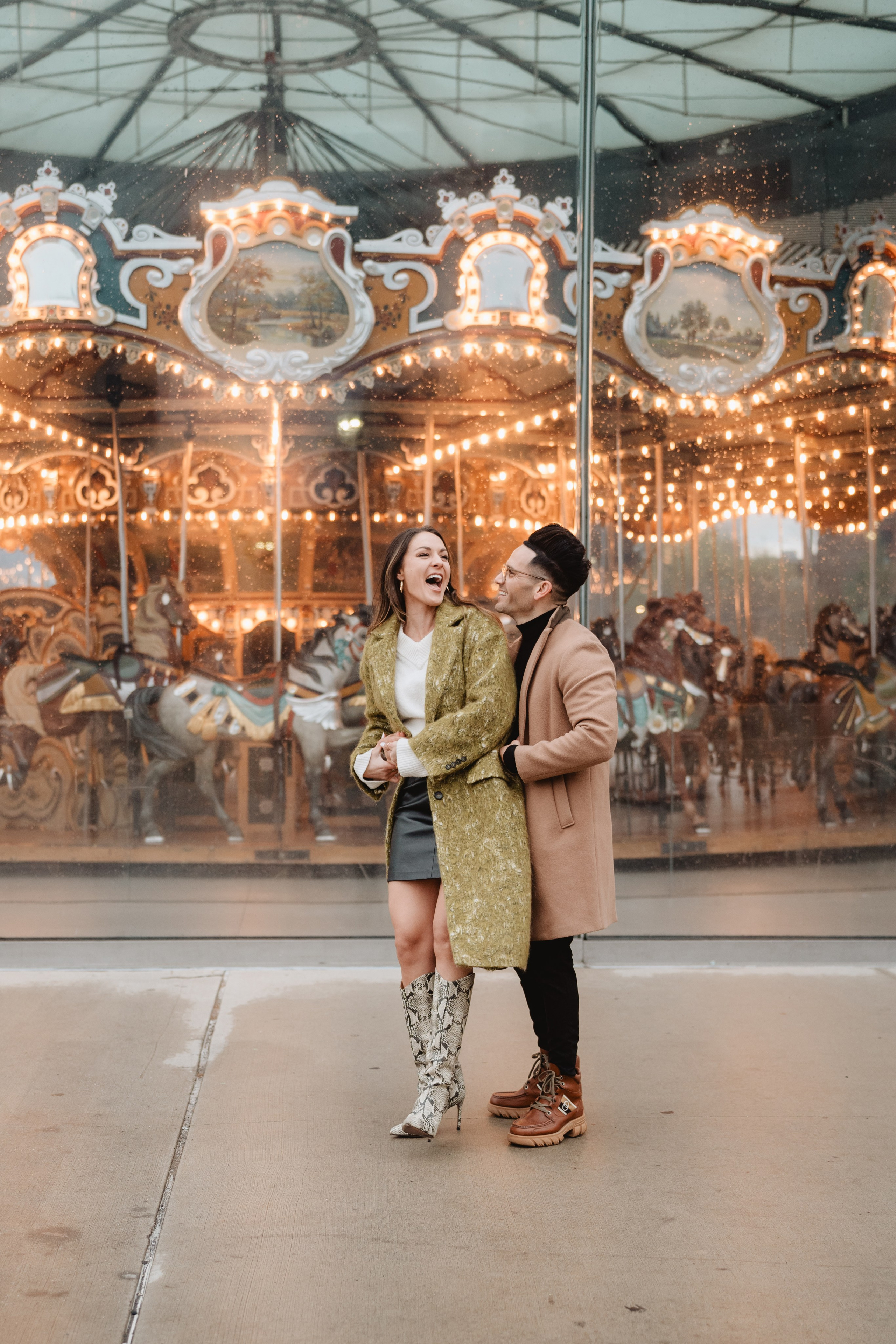 Castenzio&Brenna Proposal. Photographer in New York Faery By Mary
