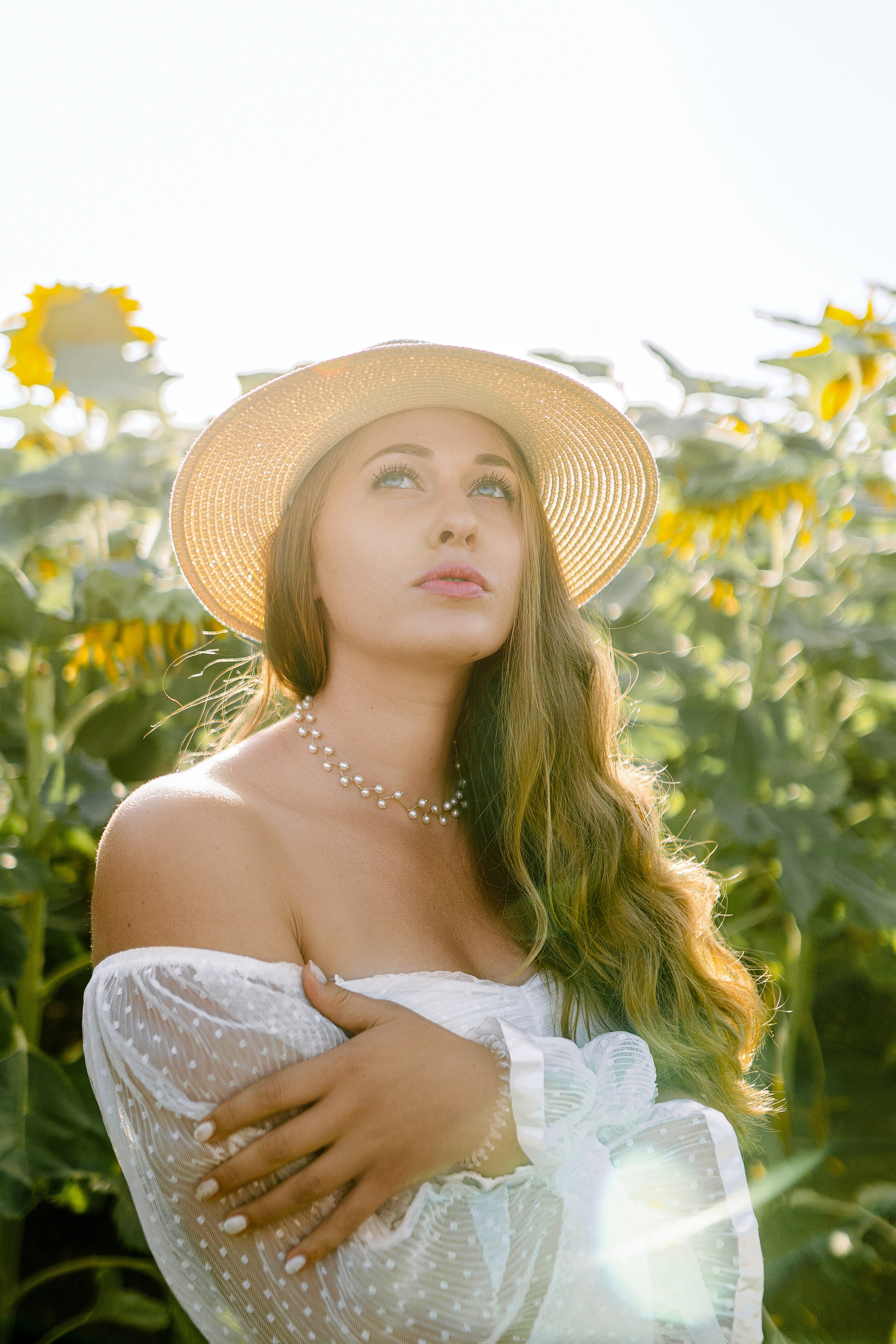 Семейная съемка в поле подсолнухов. Фотограф в Португалии Полина Готовая