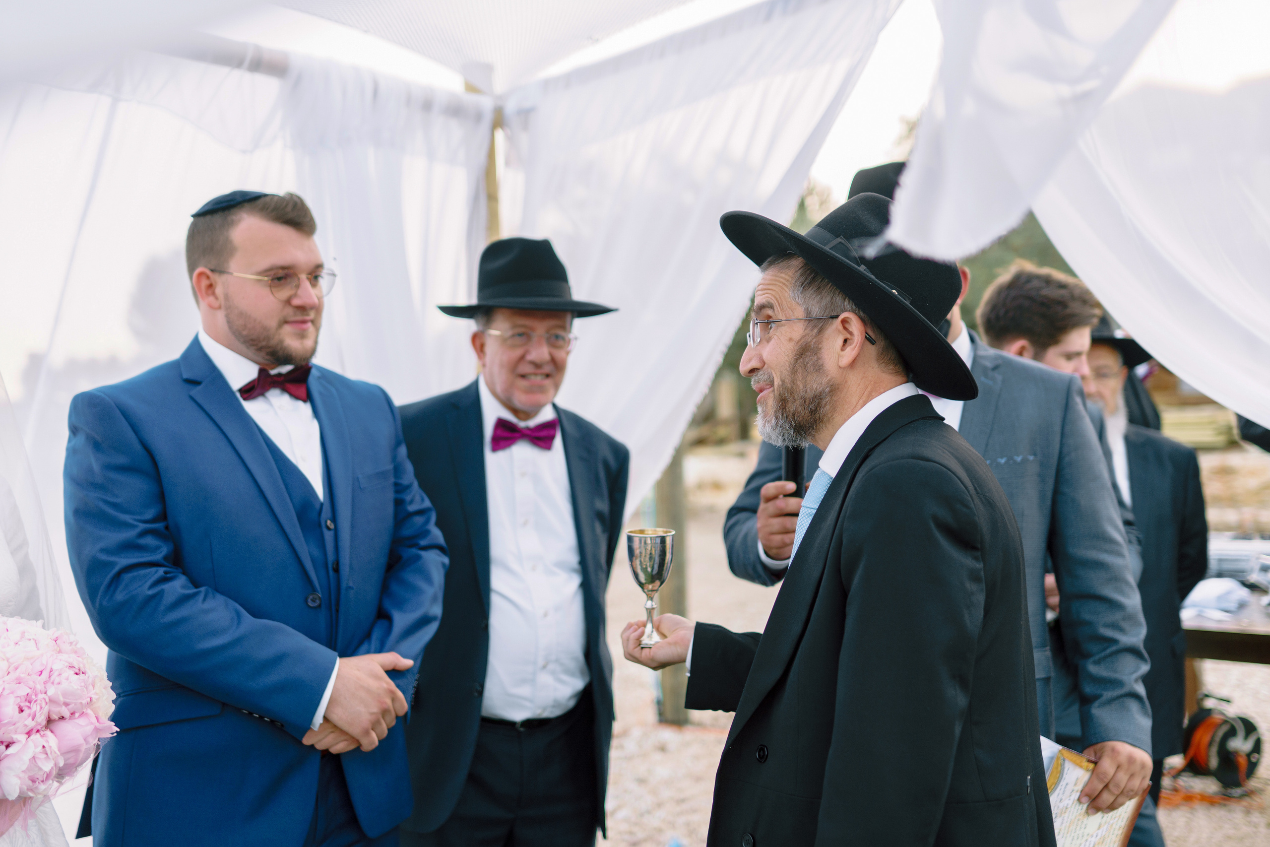 Religious wedding in Yad haShmona near Jerusalem, Itzik & Adel. Photographer in Portugal Polina Gotovaya