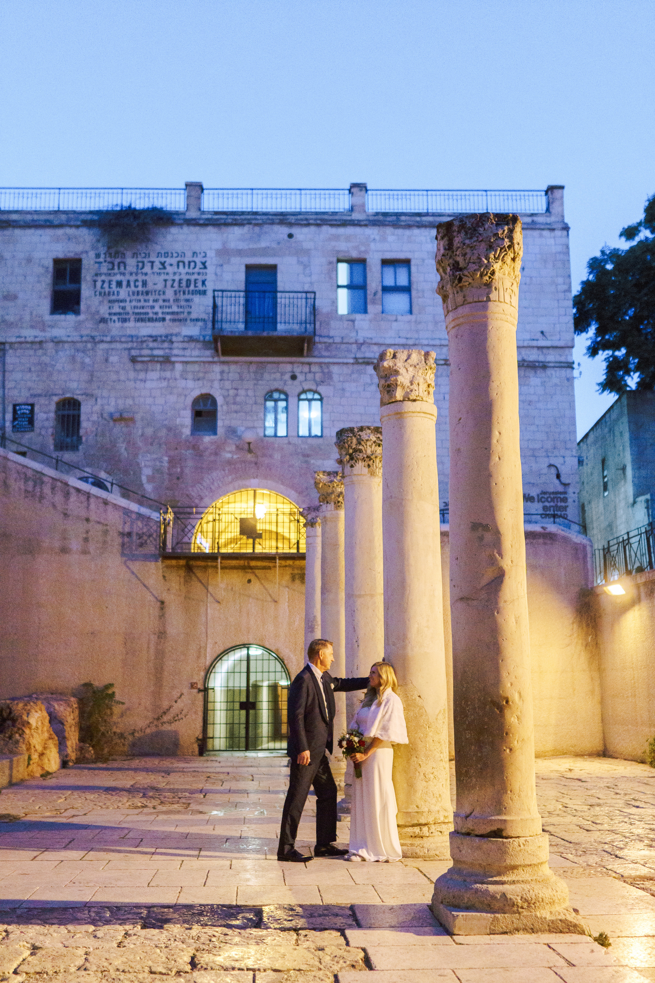 Wedding ceremony in Jerusalem, Randal & Tracy. Photographer in Portugal Polina Gotovaya