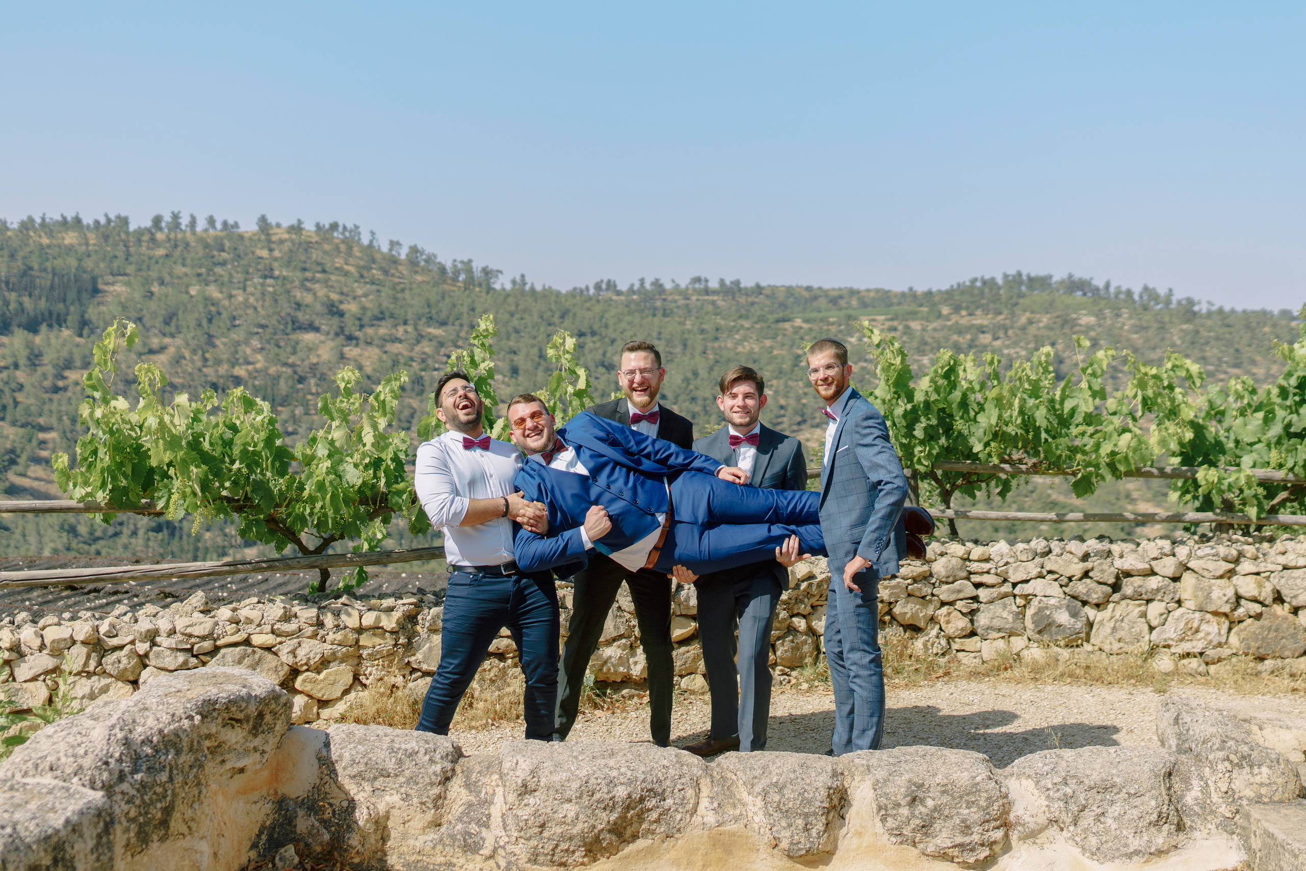 Religious wedding in Yad haShmona near Jerusalem, Itzik & Adel. Photographer in Portugal Polina Gotovaya