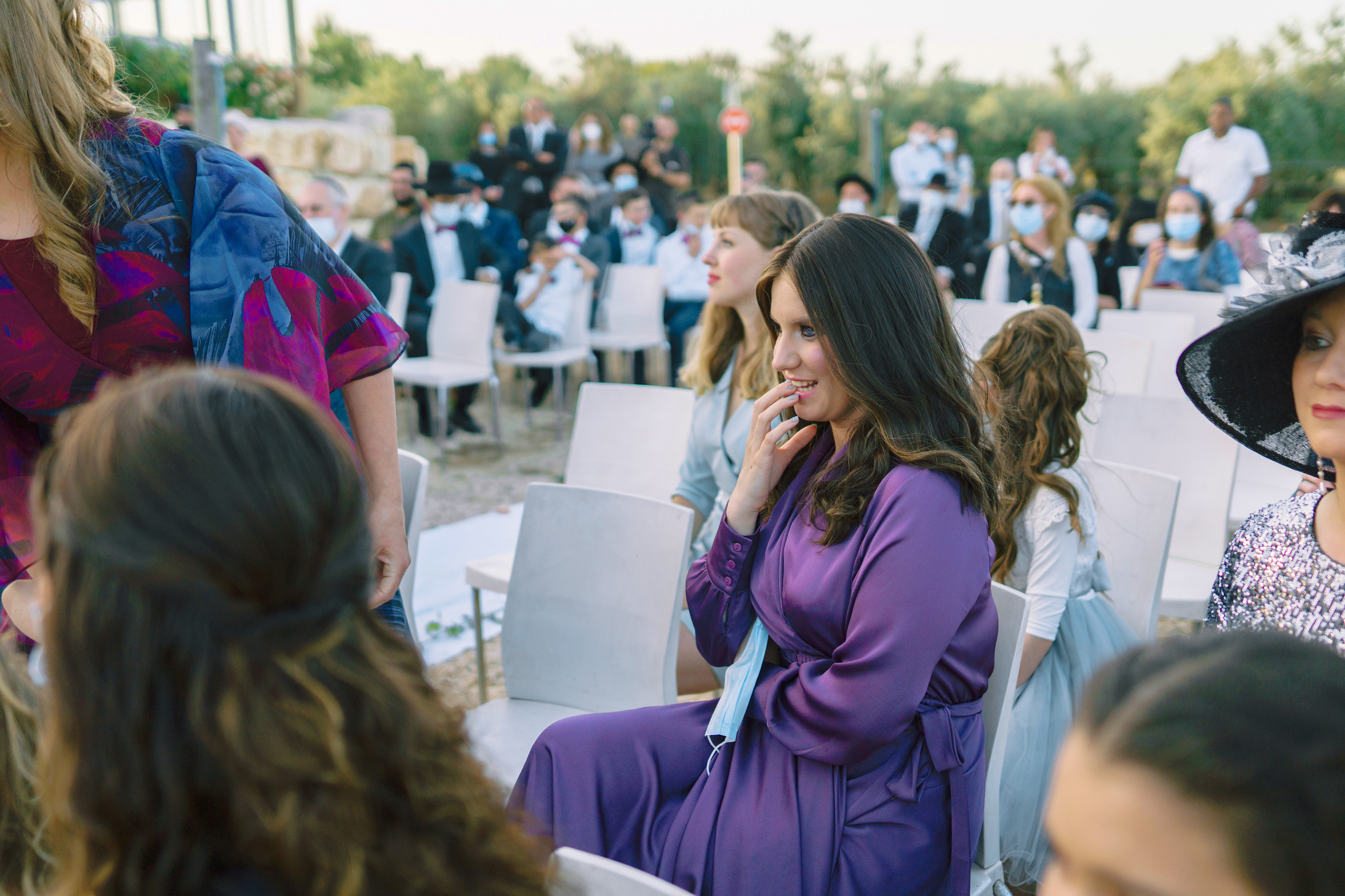 Religious wedding in Yad haShmona near Jerusalem, Itzik & Adel. Photographer in Portugal Polina Gotovaya
