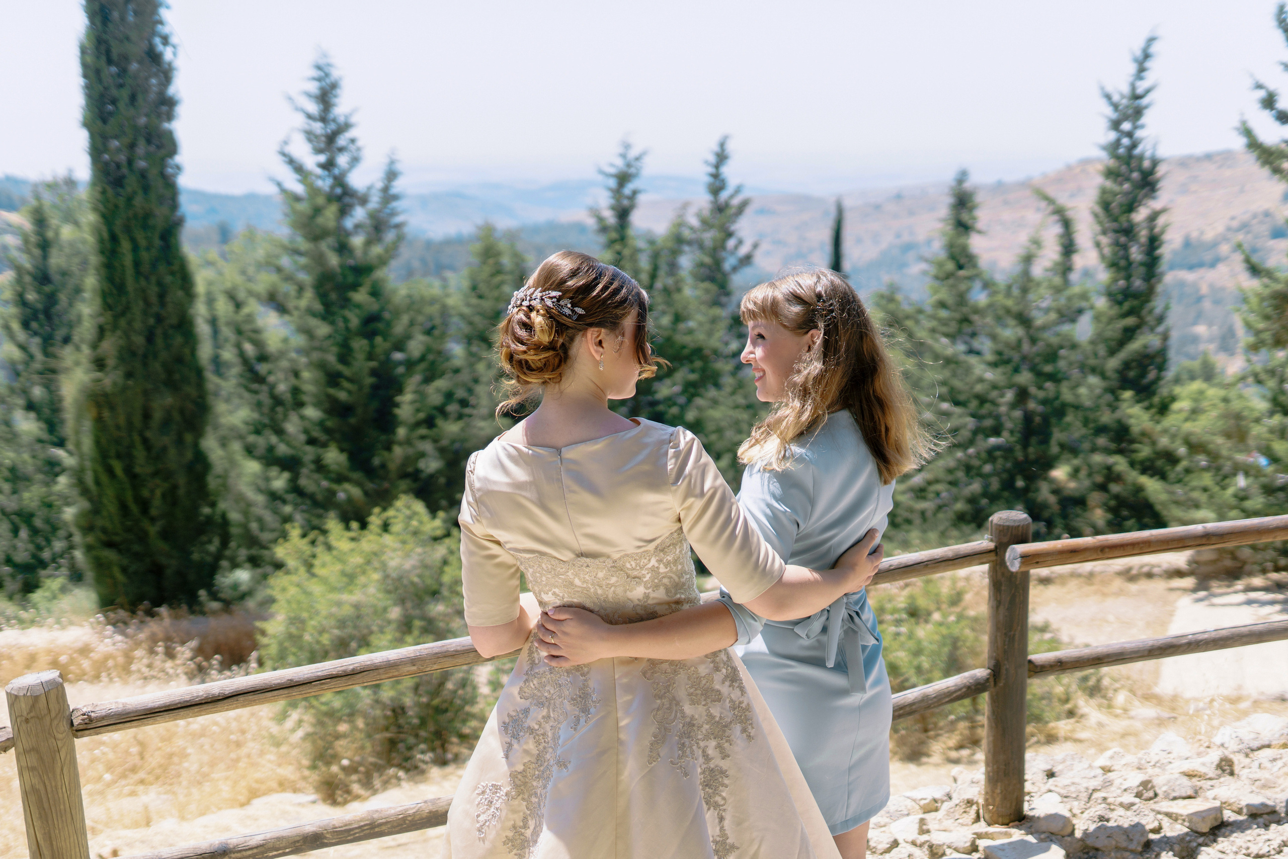 Religious wedding in Yad haShmona near Jerusalem, Itzik & Adel. Photographer in Portugal Polina Gotovaya