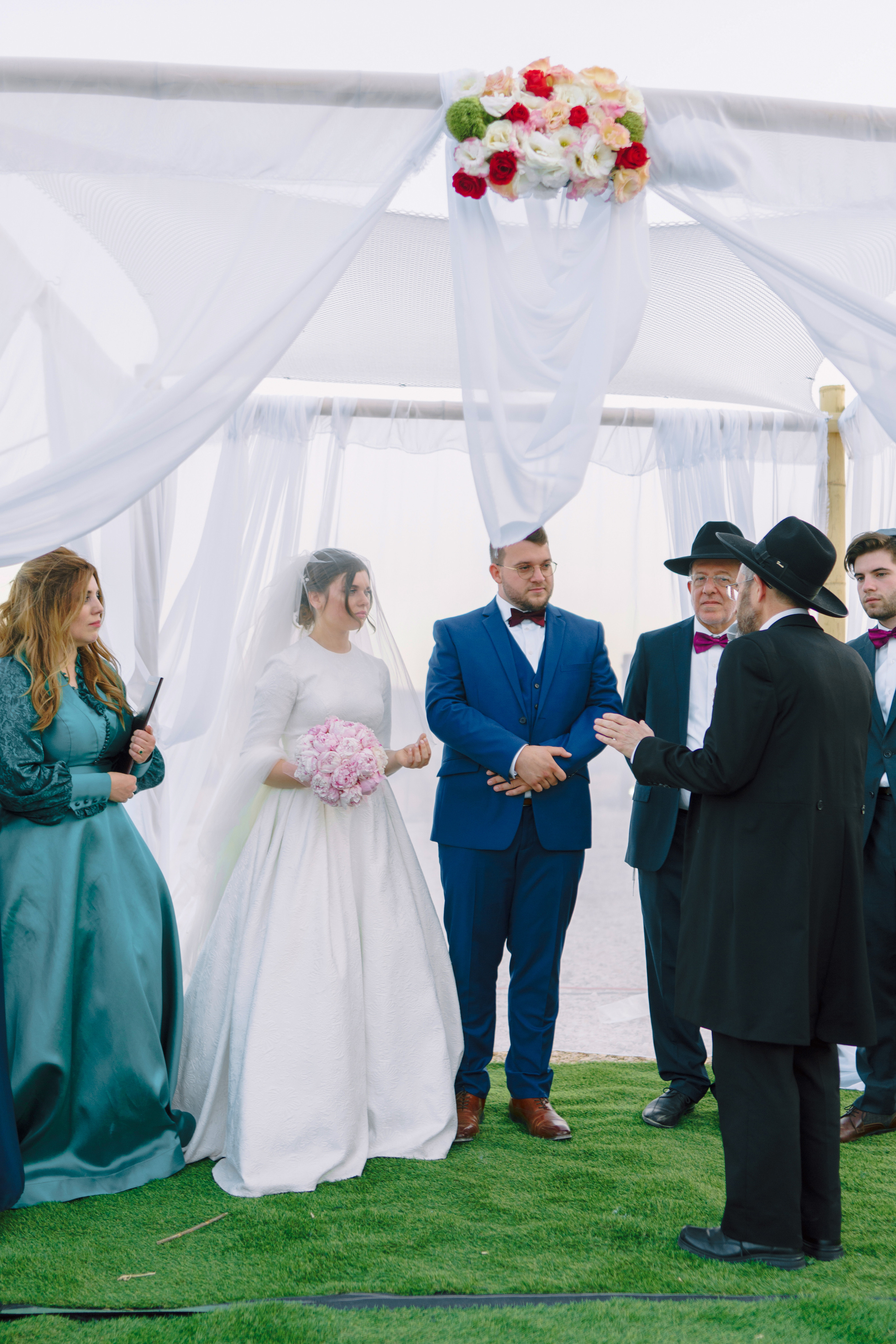 Religious wedding in Yad haShmona near Jerusalem, Itzik & Adel. Photographer in Portugal Polina Gotovaya