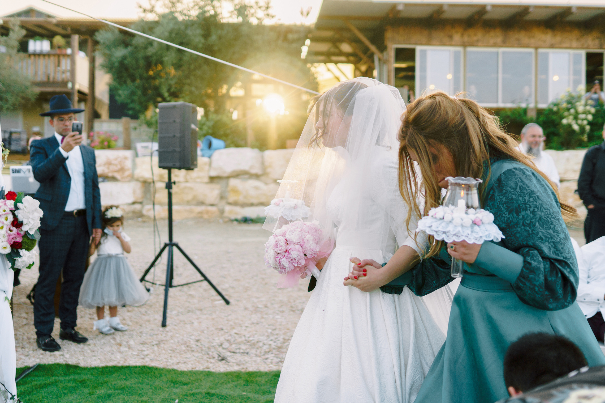 Religious wedding in Yad haShmona near Jerusalem, Itzik & Adel. Photographer in Portugal Polina Gotovaya