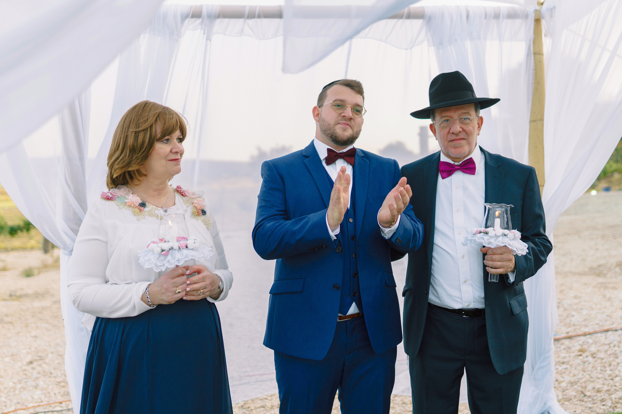 Religious wedding in Yad haShmona near Jerusalem, Itzik & Adel. Photographer in Portugal Polina Gotovaya