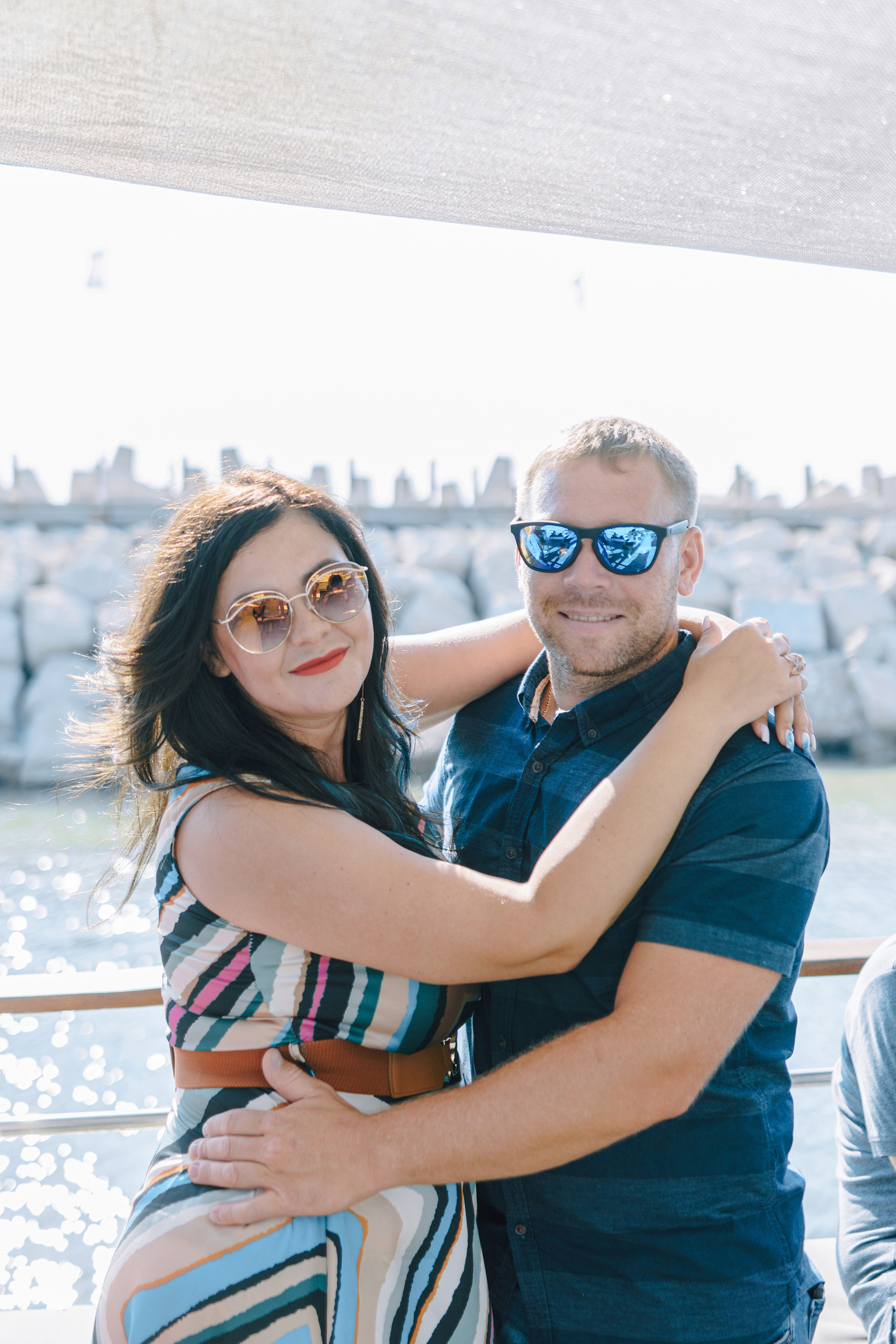 Свадьба на яхте в Герцлии, Александр и Елена. Фотограф в Португалии Полина Готовая