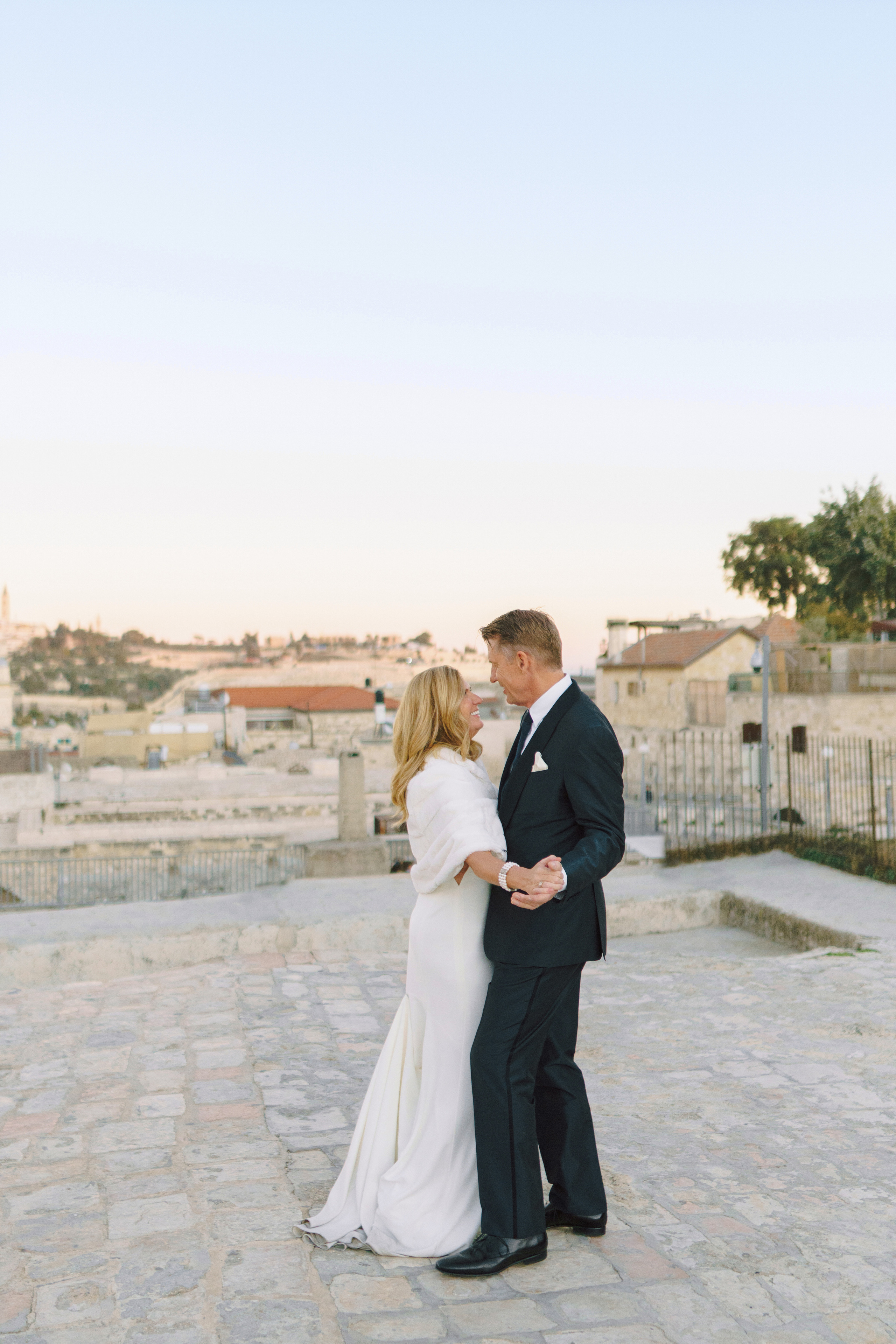 Wedding ceremony in Jerusalem, Randal & Tracy. Photographer in Portugal Polina Gotovaya