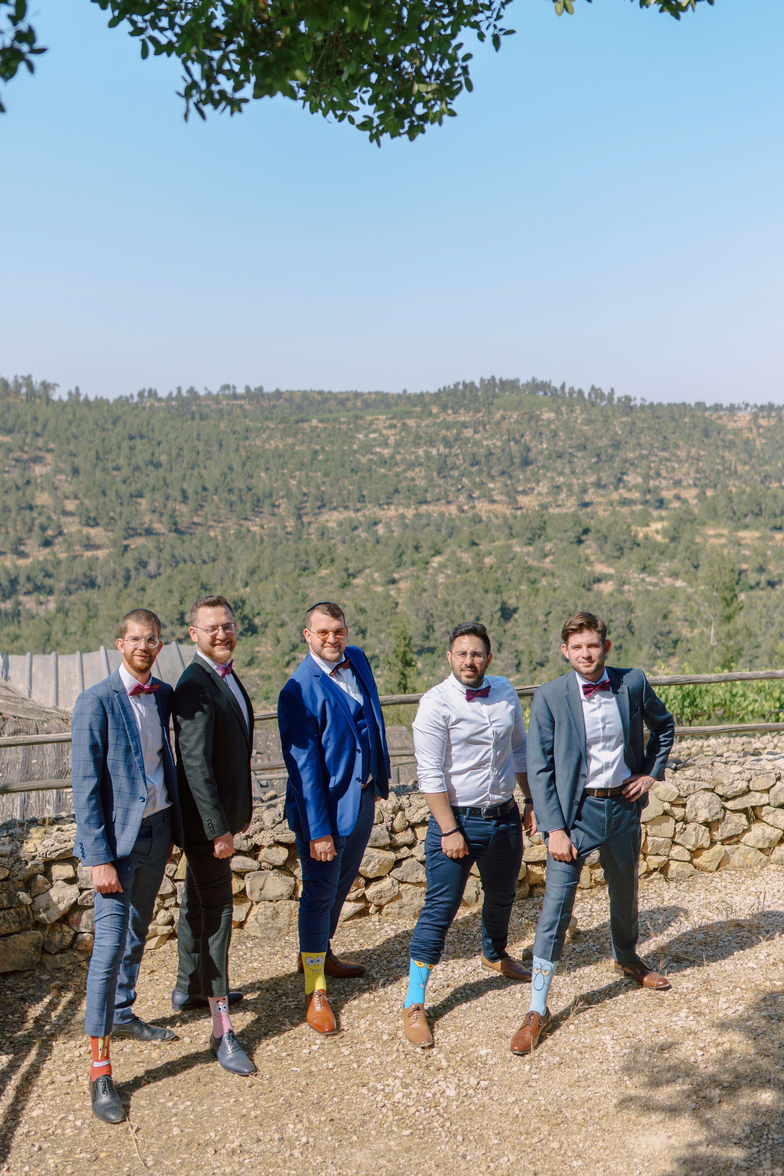 Religious wedding in Yad haShmona near Jerusalem, Itzik & Adel. Photographer in Portugal Polina Gotovaya
