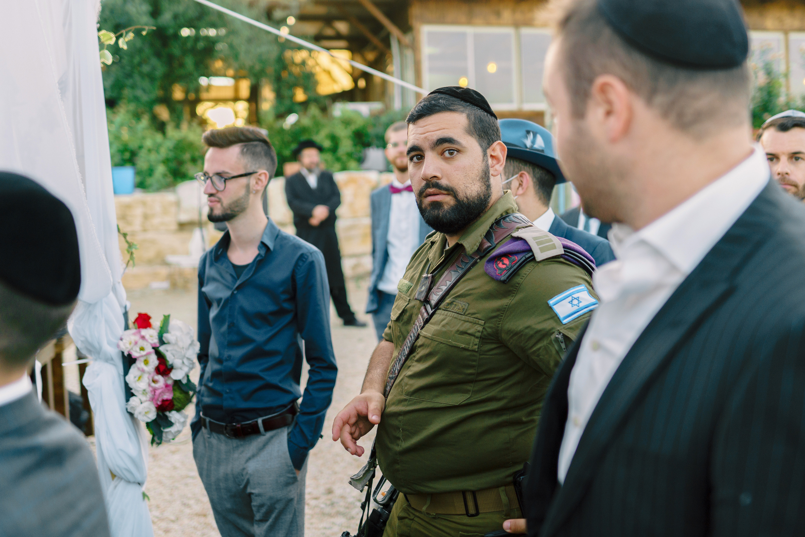 Religious wedding in Yad haShmona near Jerusalem, Itzik & Adel. Photographer in Portugal Polina Gotovaya