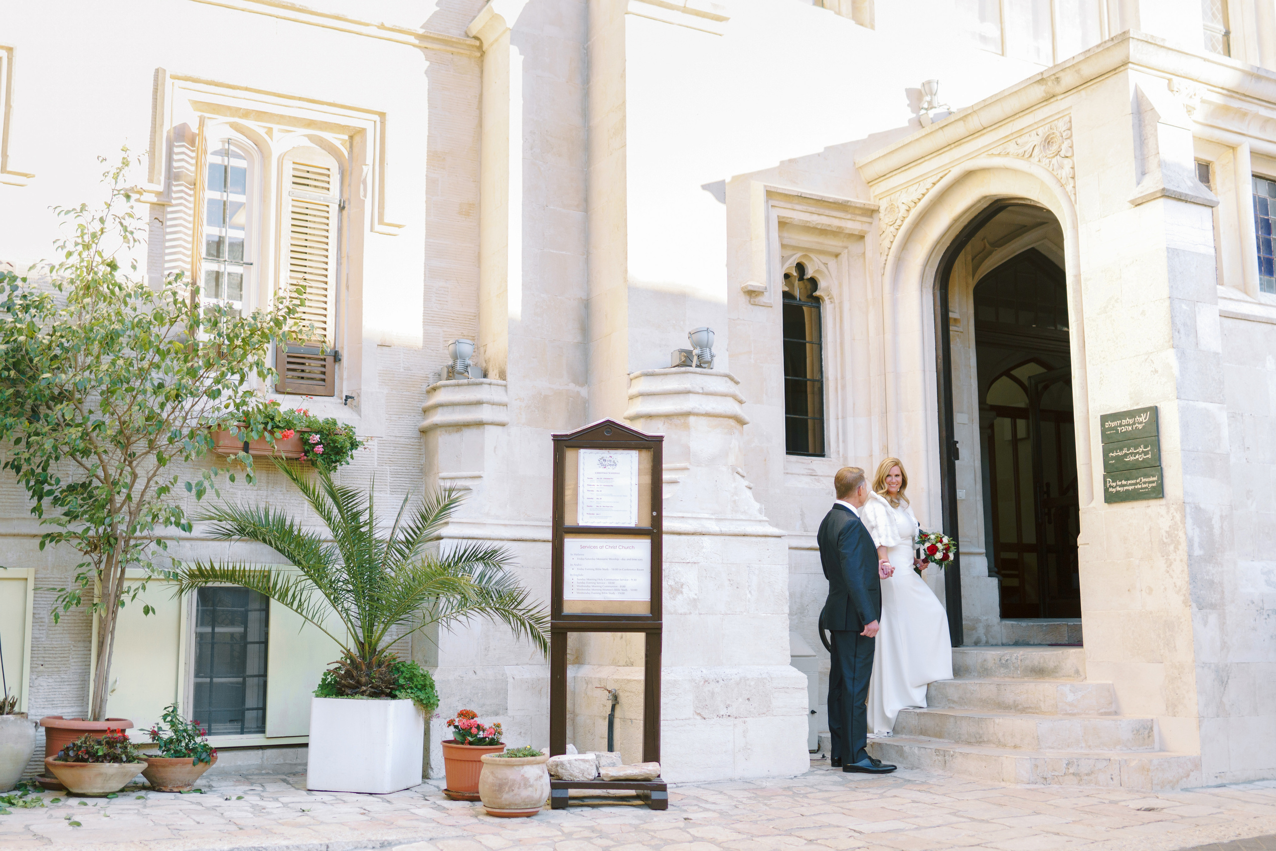Wedding ceremony in Jerusalem, Randal & Tracy. Photographer in Portugal Polina Gotovaya
