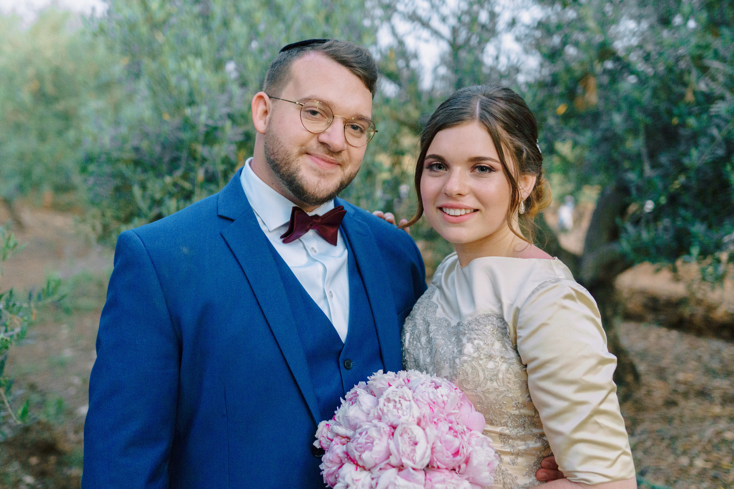 Religious wedding in Yad haShmona near Jerusalem, Itzik & Adel. Photographer in Portugal Polina Gotovaya