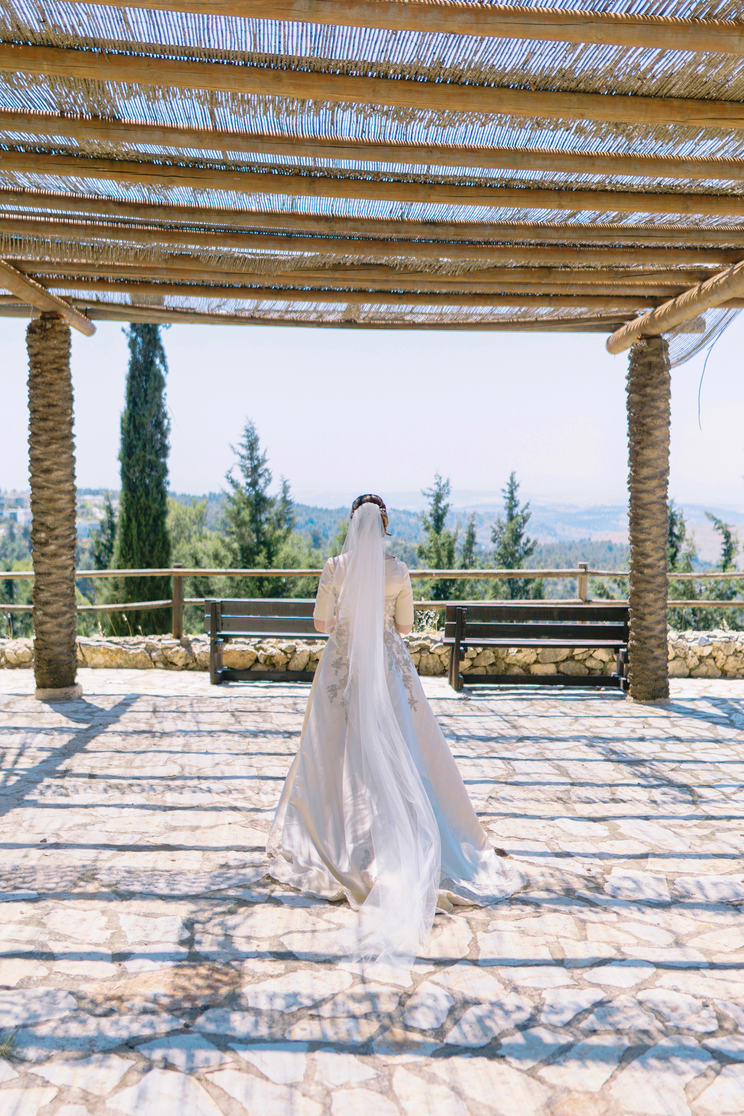Religious wedding in Yad haShmona near Jerusalem, Itzik & Adel. Photographer in Portugal Polina Gotovaya