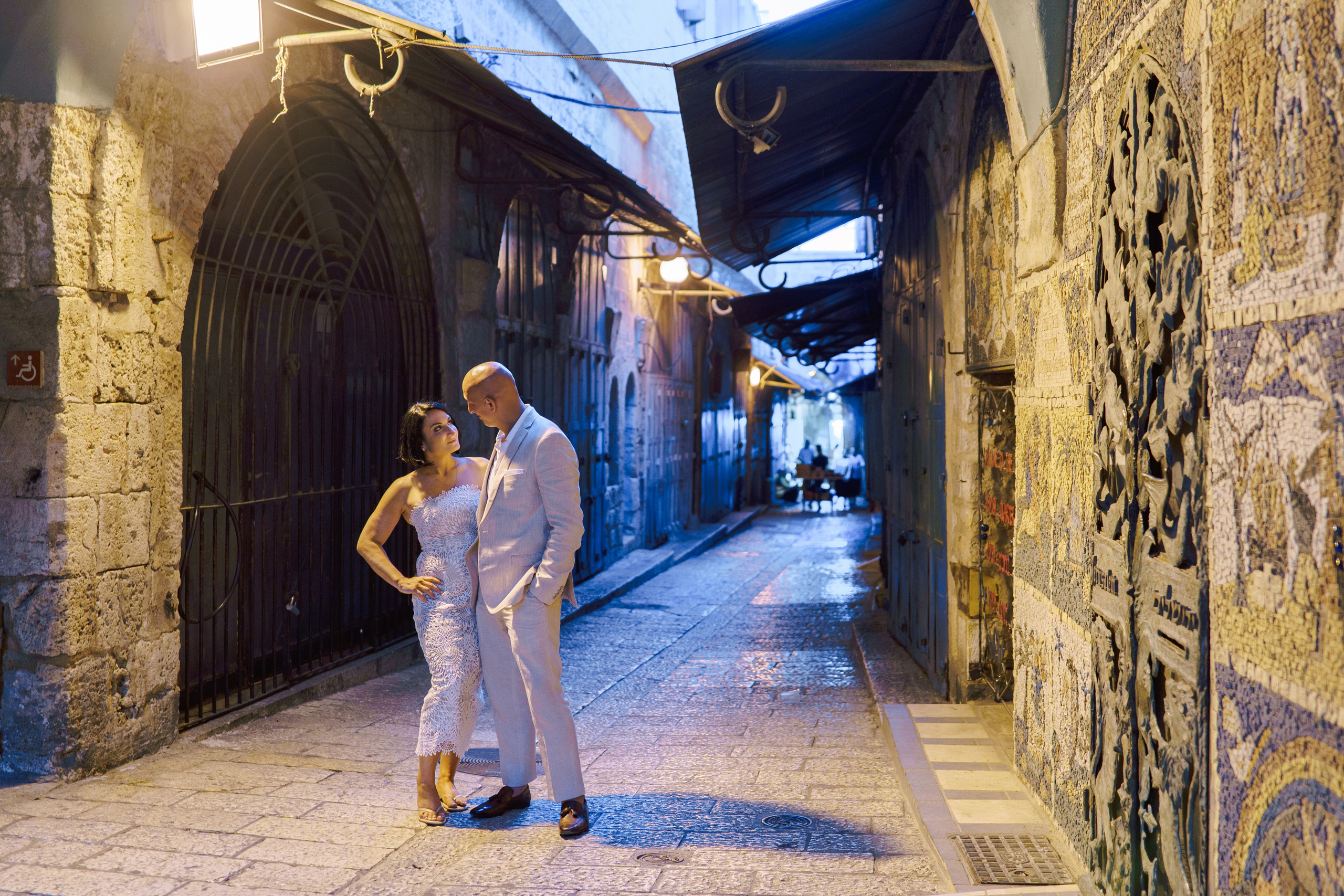 Трогательная церемония в Иерусалиме, Эль и Леви. Фотограф в Португалии Полина Готовая