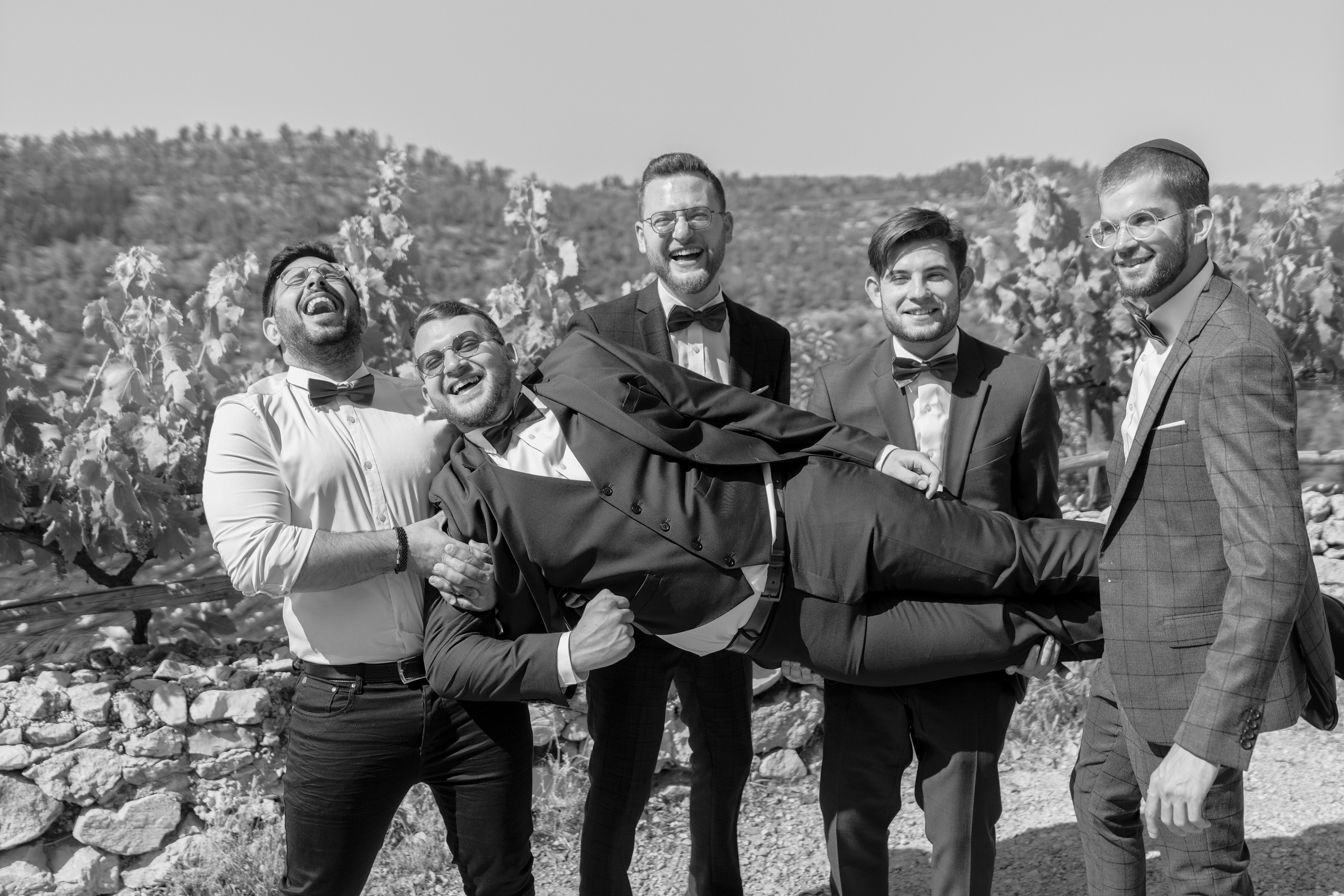 Religious wedding in Yad haShmona near Jerusalem, Itzik & Adel. Photographer in Portugal Polina Gotovaya