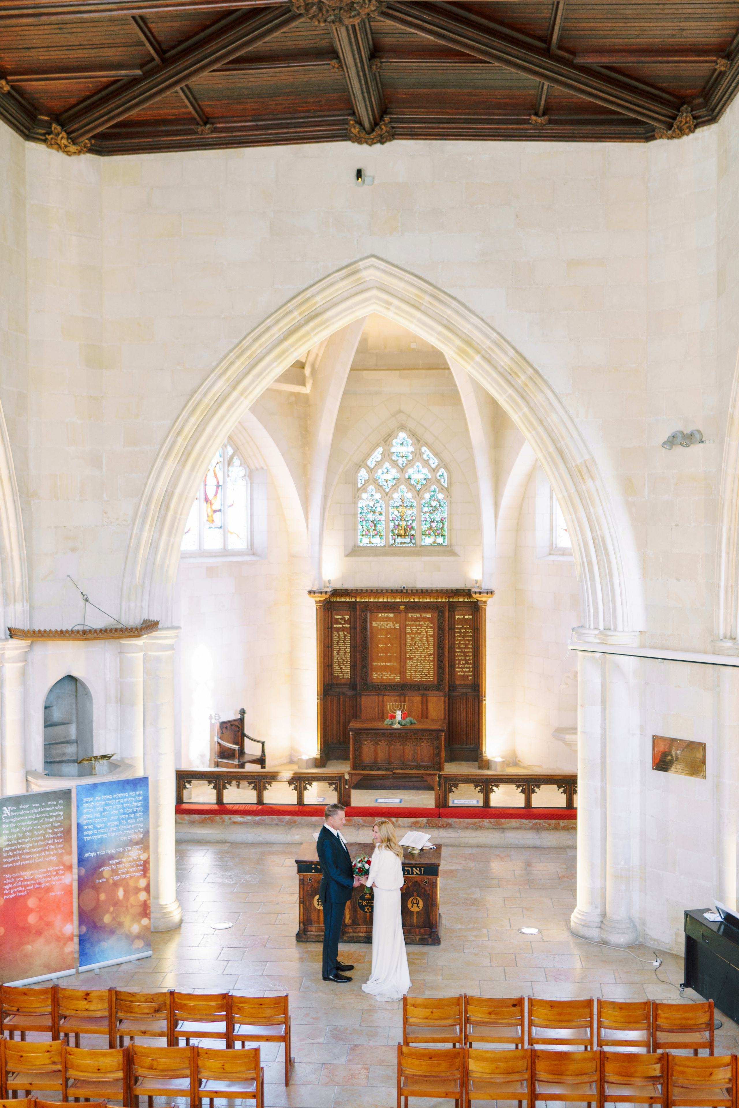 Wedding ceremony in Jerusalem, Randal & Tracy. Photographer in Portugal Polina Gotovaya