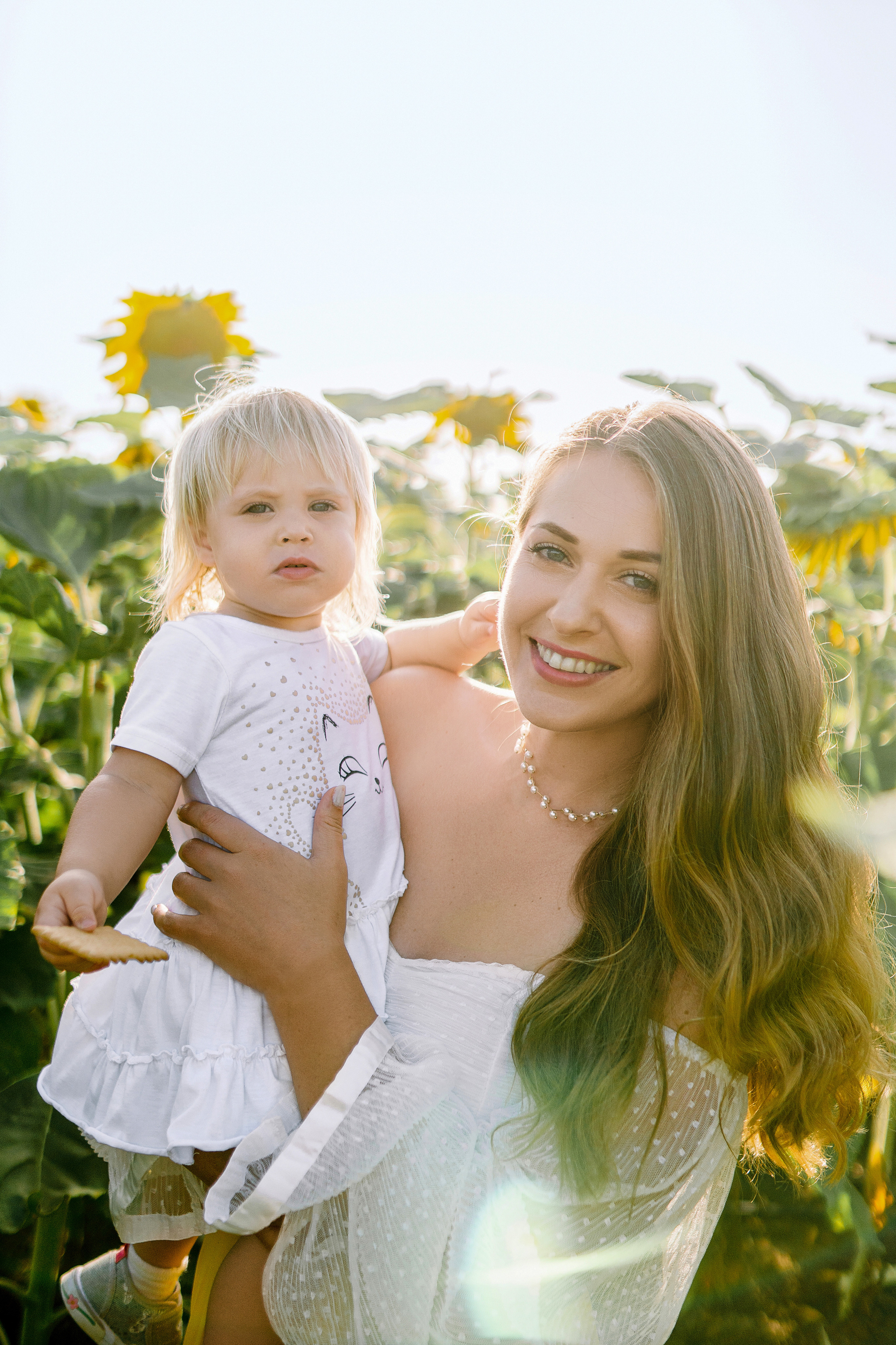 Семейная съемка в поле подсолнухов. Фотограф в Португалии Полина Готовая
