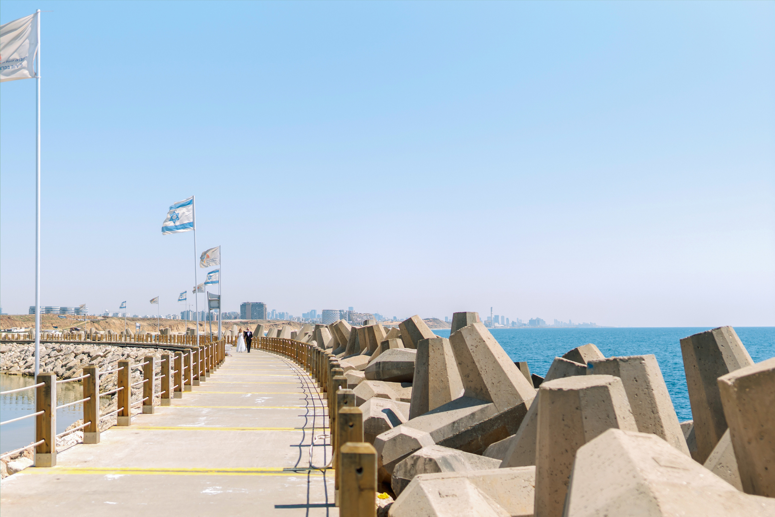 Свадьба на яхте в Герцлии, Александр и Елена. Фотограф в Португалии Полина Готовая