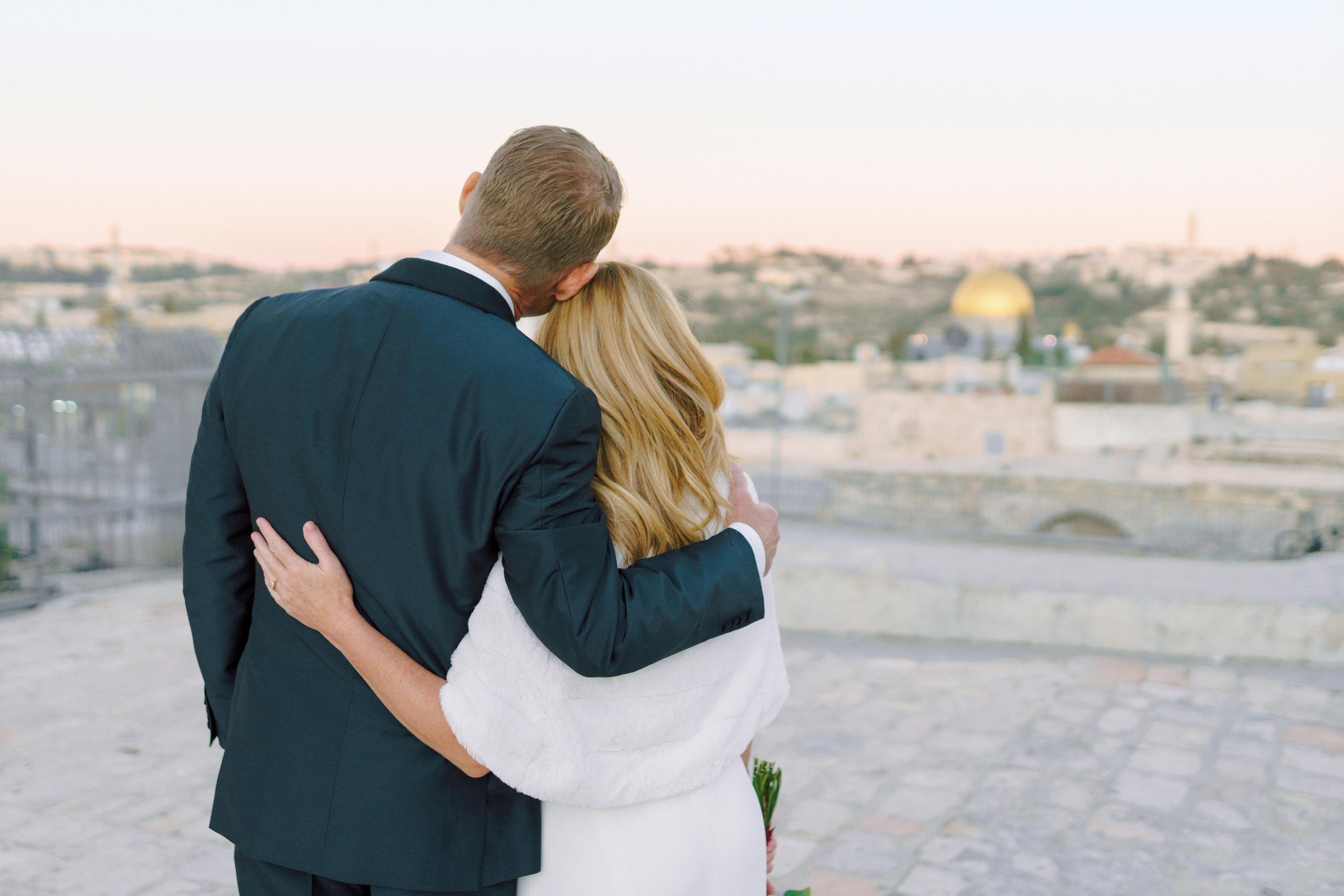 Wedding ceremony in Jerusalem, Randal & Tracy. Photographer in Portugal Polina Gotovaya