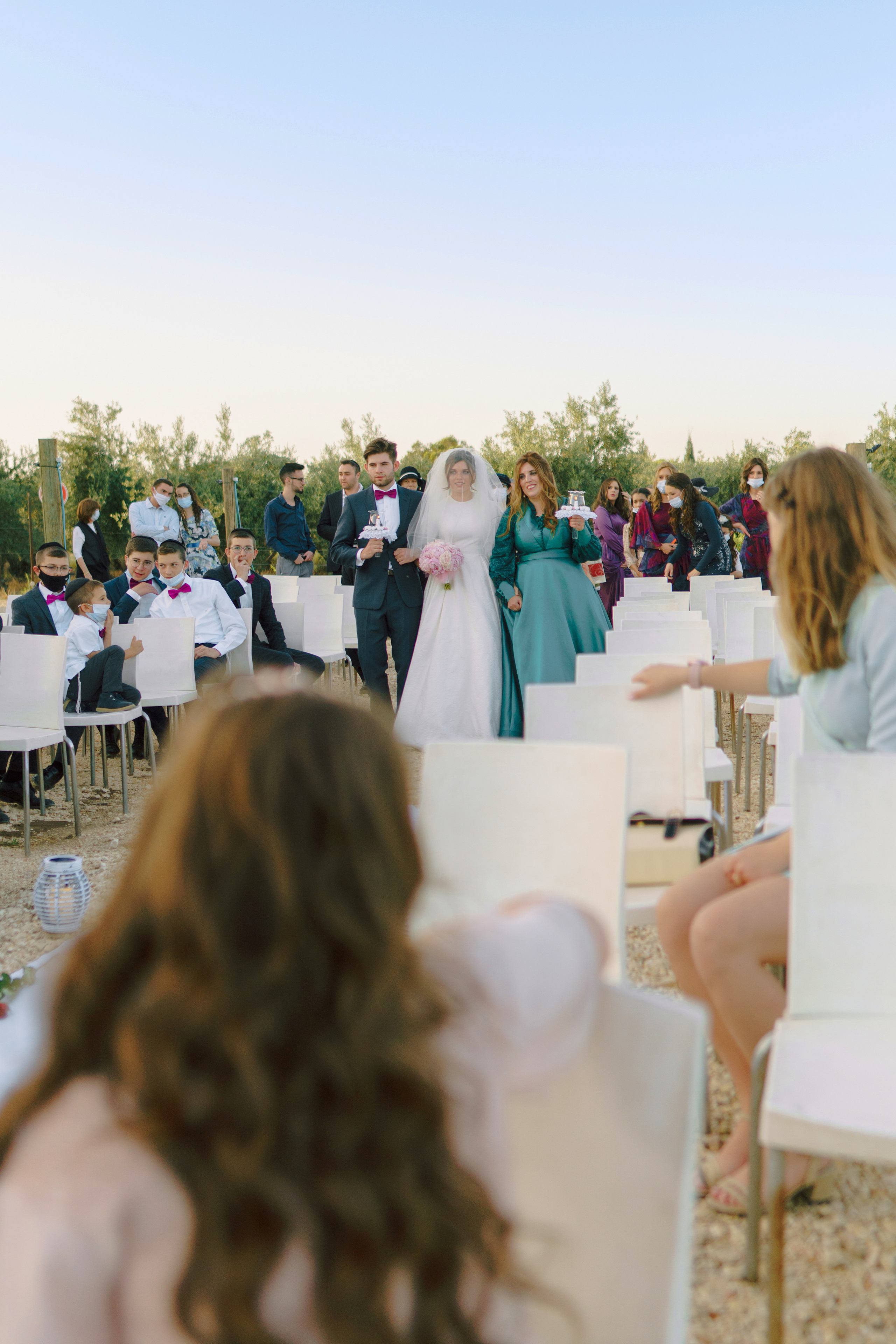 Religious wedding in Yad haShmona near Jerusalem, Itzik & Adel. Photographer in Portugal Polina Gotovaya