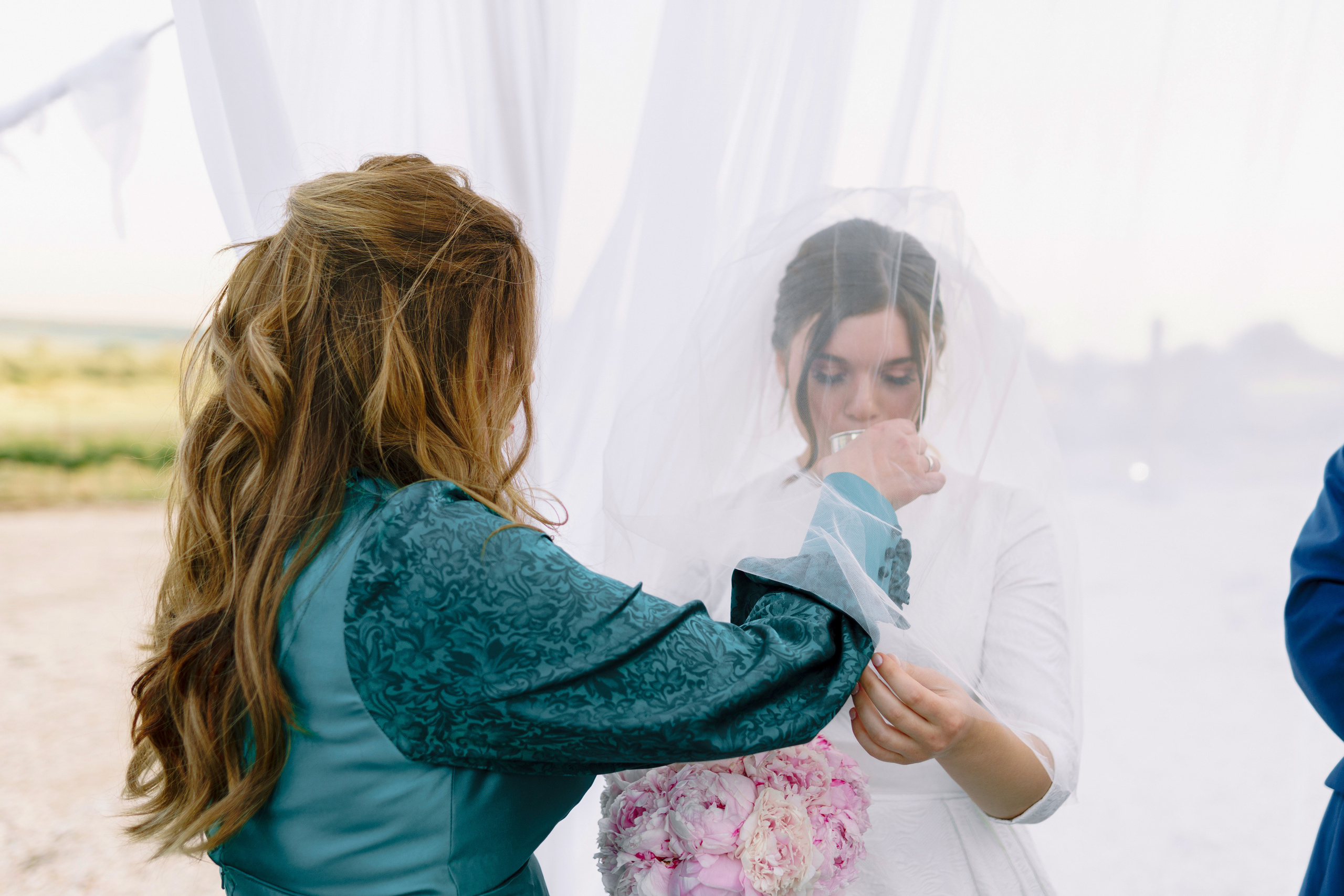 Religious wedding in Yad haShmona near Jerusalem, Itzik & Adel. Photographer in Portugal Polina Gotovaya