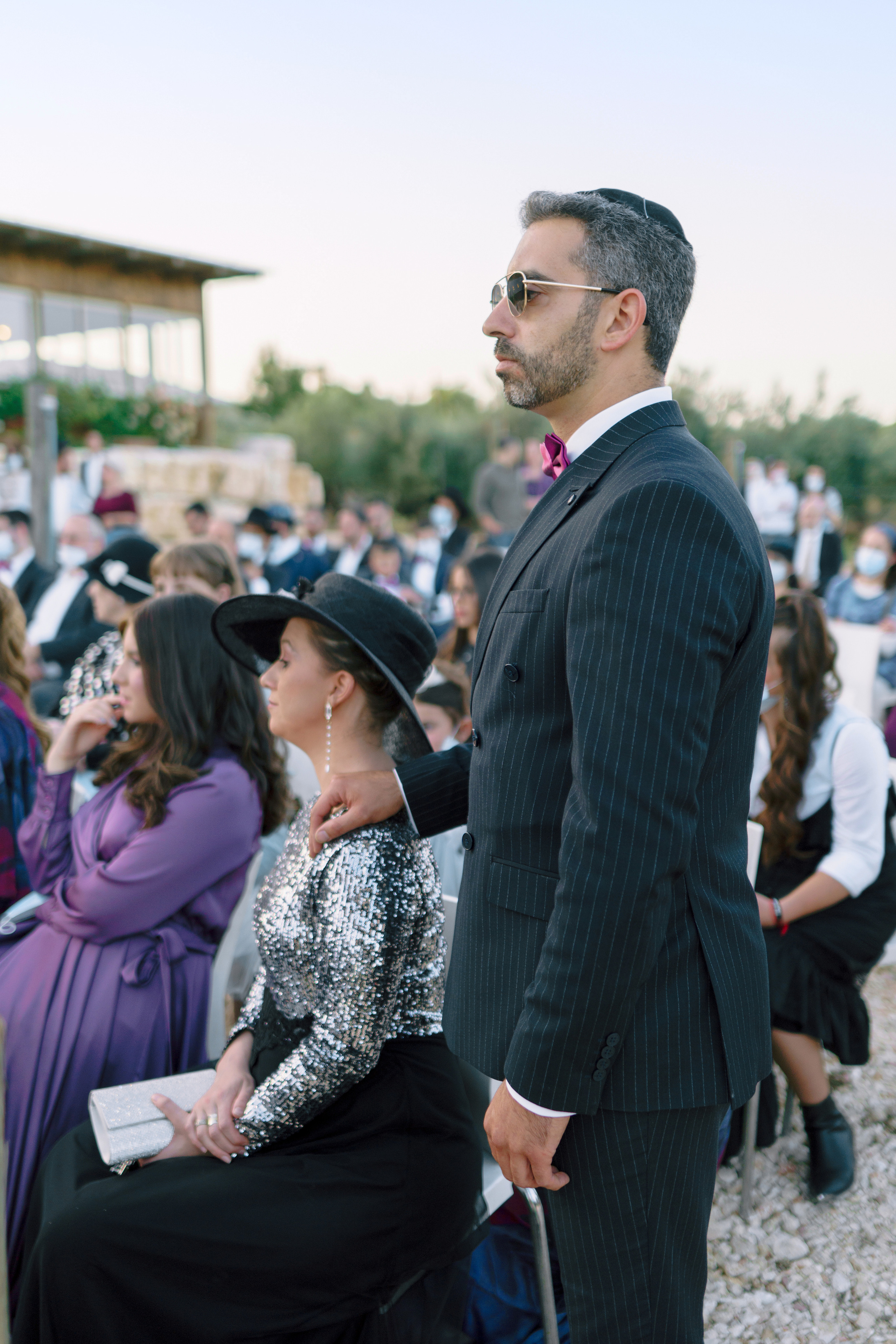 Religious wedding in Yad haShmona near Jerusalem, Itzik & Adel. Photographer in Portugal Polina Gotovaya