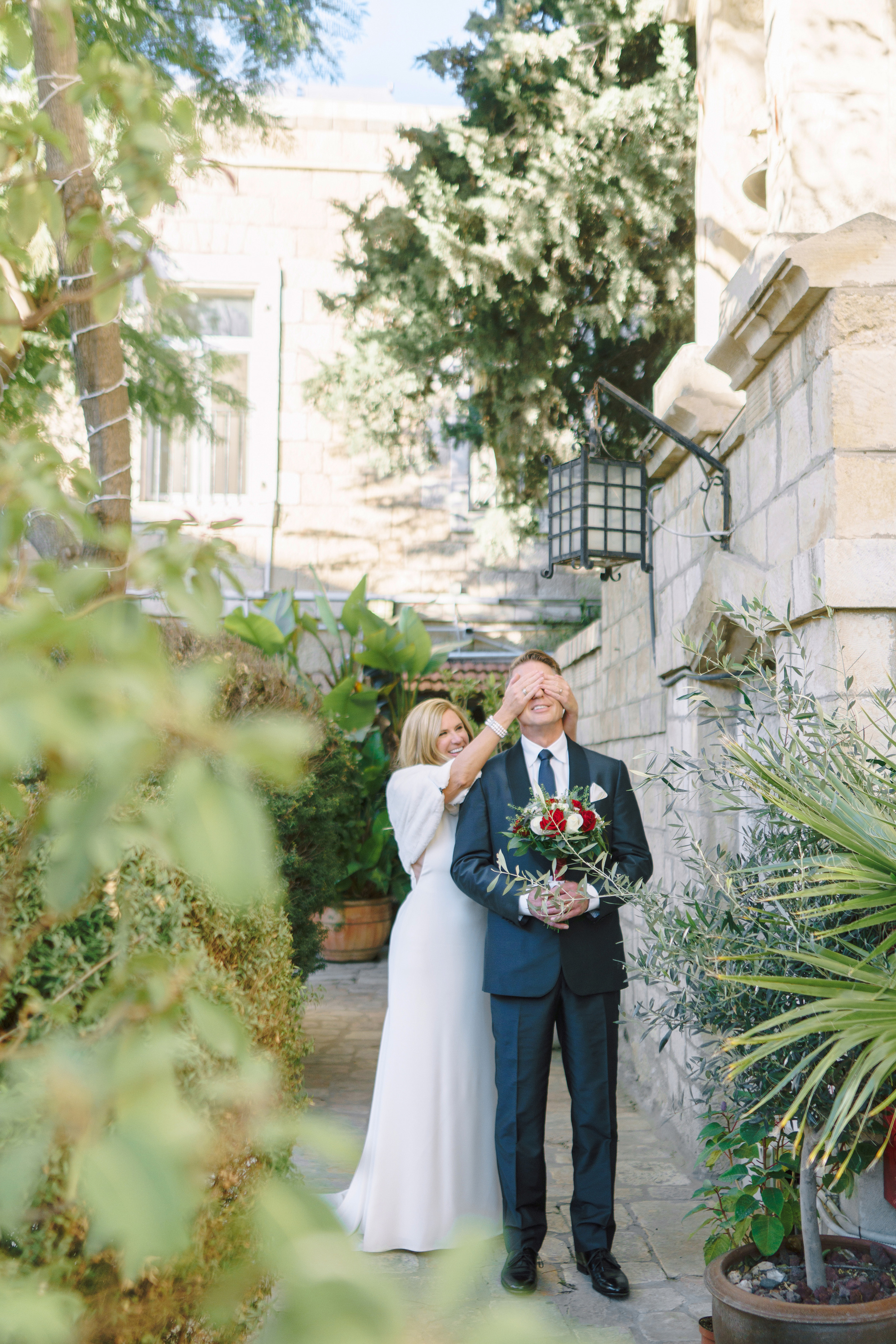 Wedding ceremony in Jerusalem, Randal & Tracy. Photographer in Portugal Polina Gotovaya