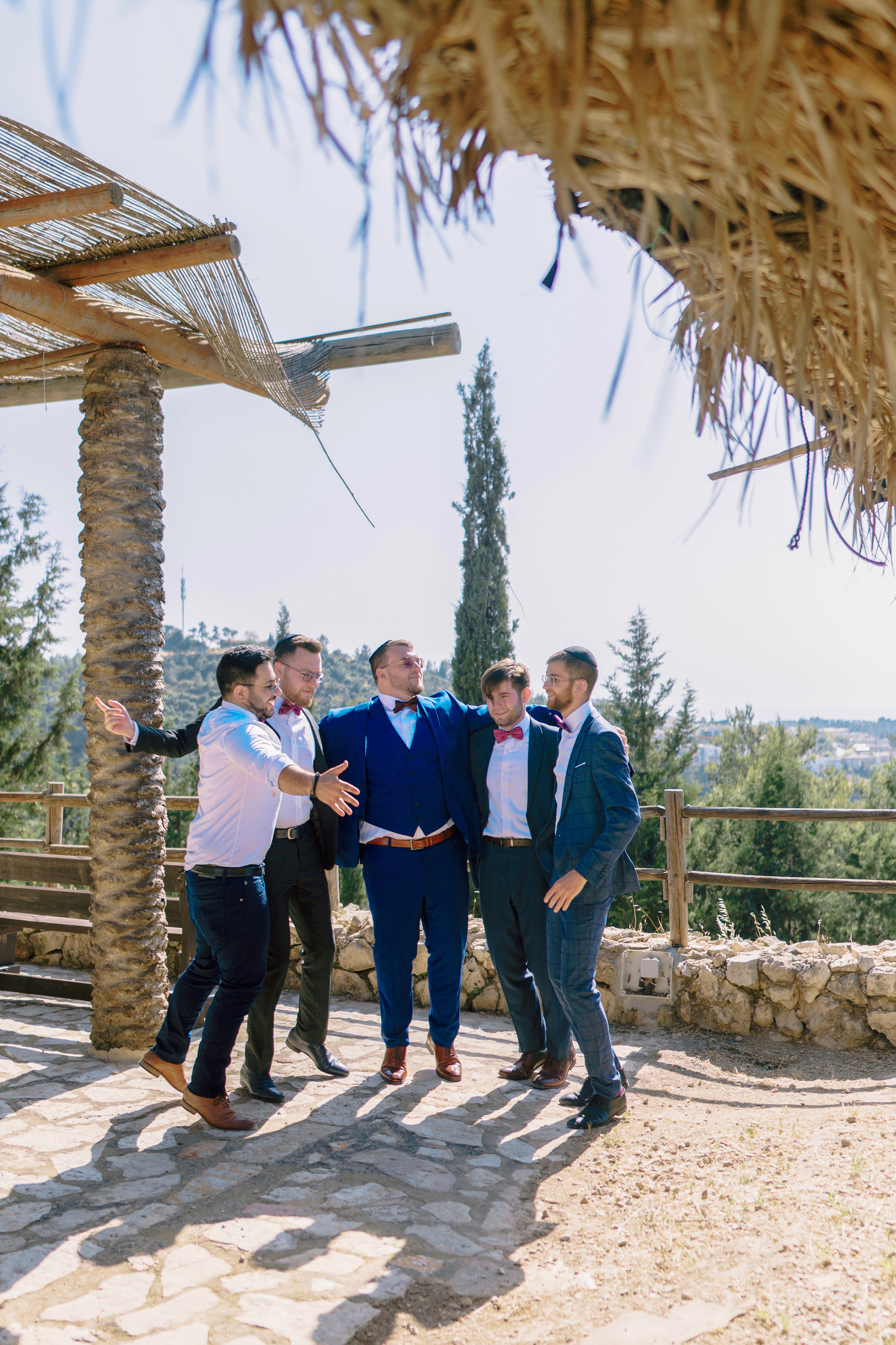 Religious wedding in Yad haShmona near Jerusalem, Itzik & Adel. Photographer in Portugal Polina Gotovaya