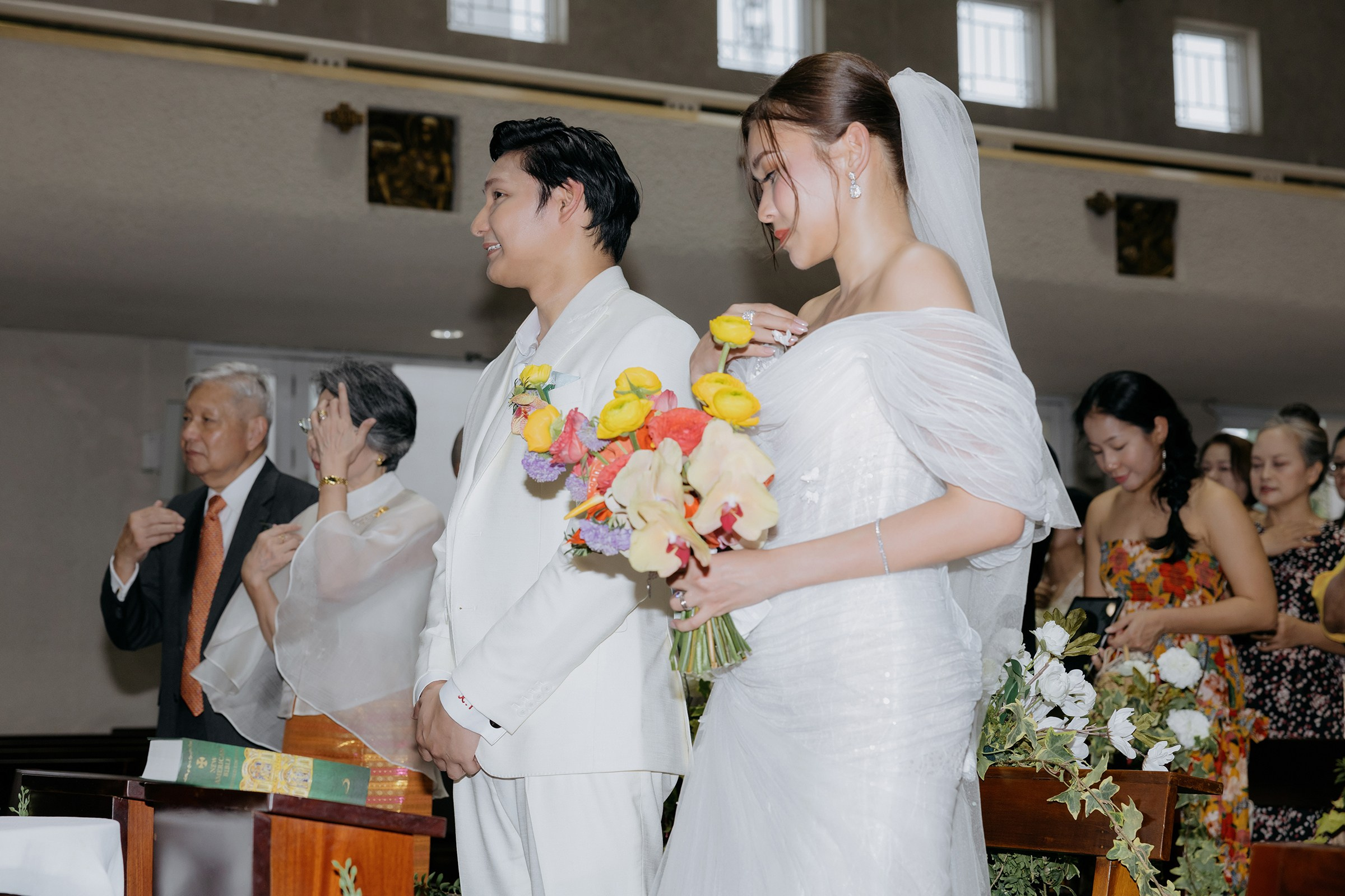 Church Wedding / Nica & Xavier. Nhiếp ảnh gia đám cưới hàng đầu tại Thành Phố Hồ Chí Minh