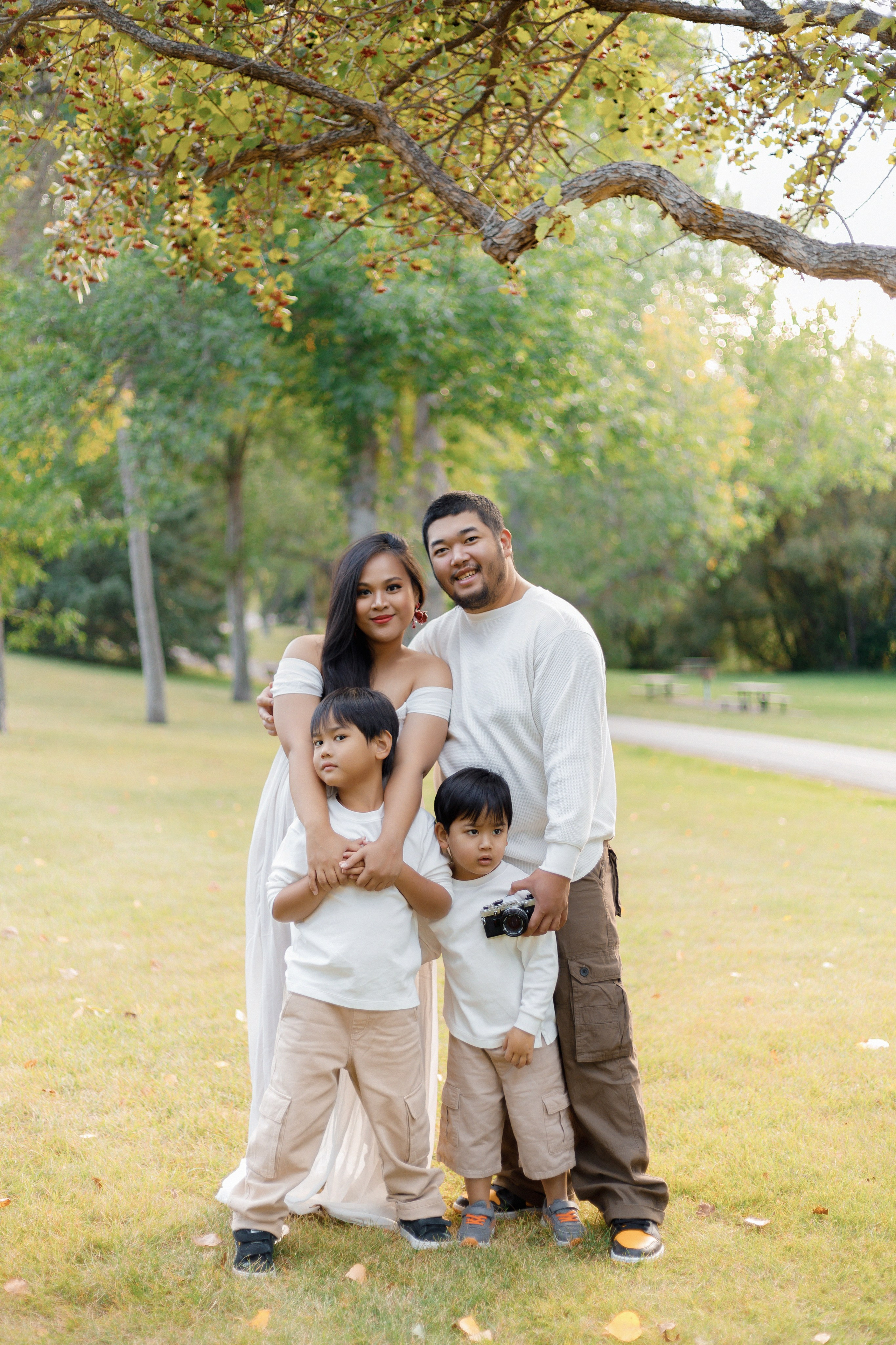 Daniella’s family. Home