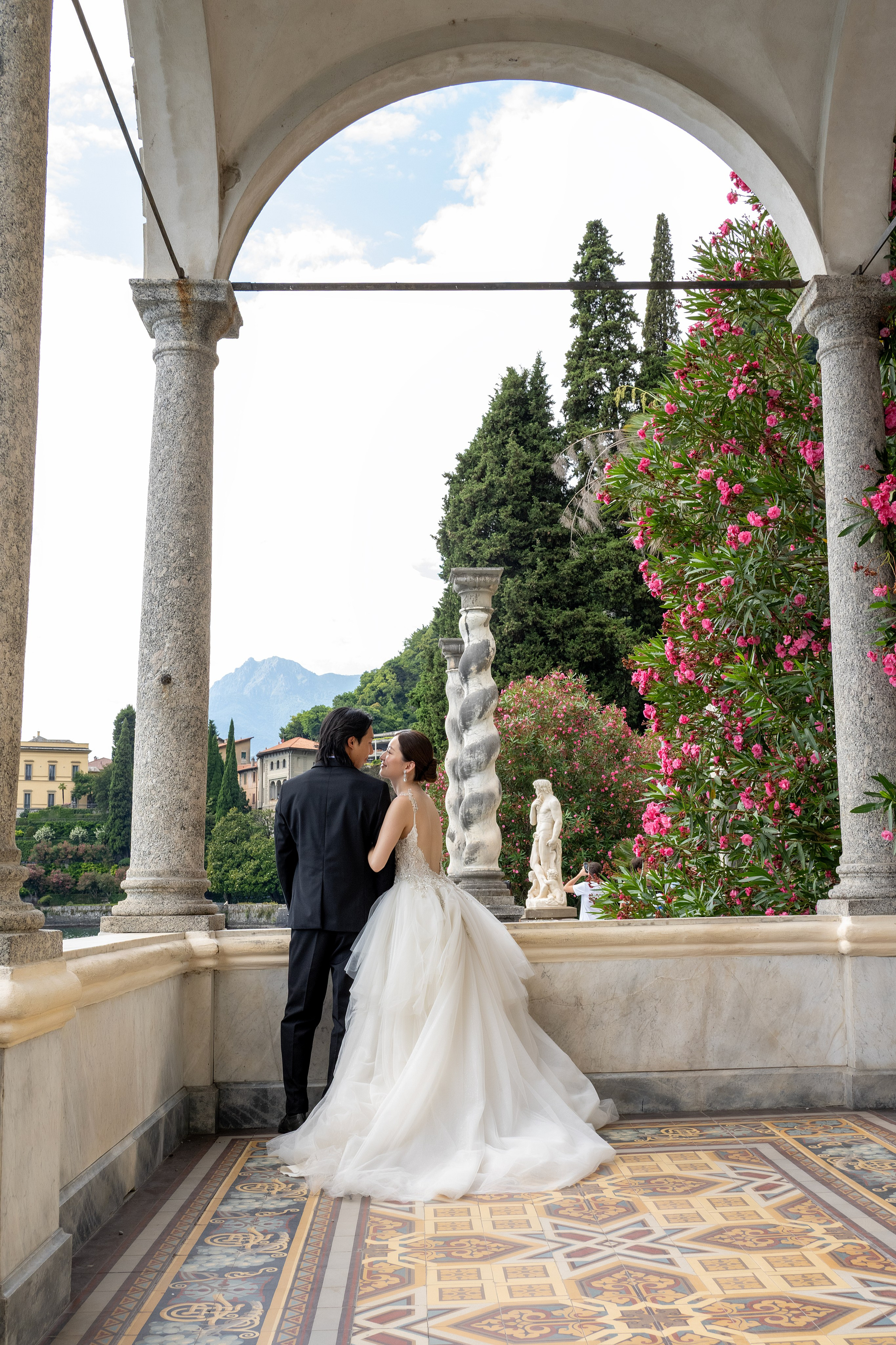 Wedding Villa Monastero. Fotografo matrimonio Lago di Como Ferrari Media Production