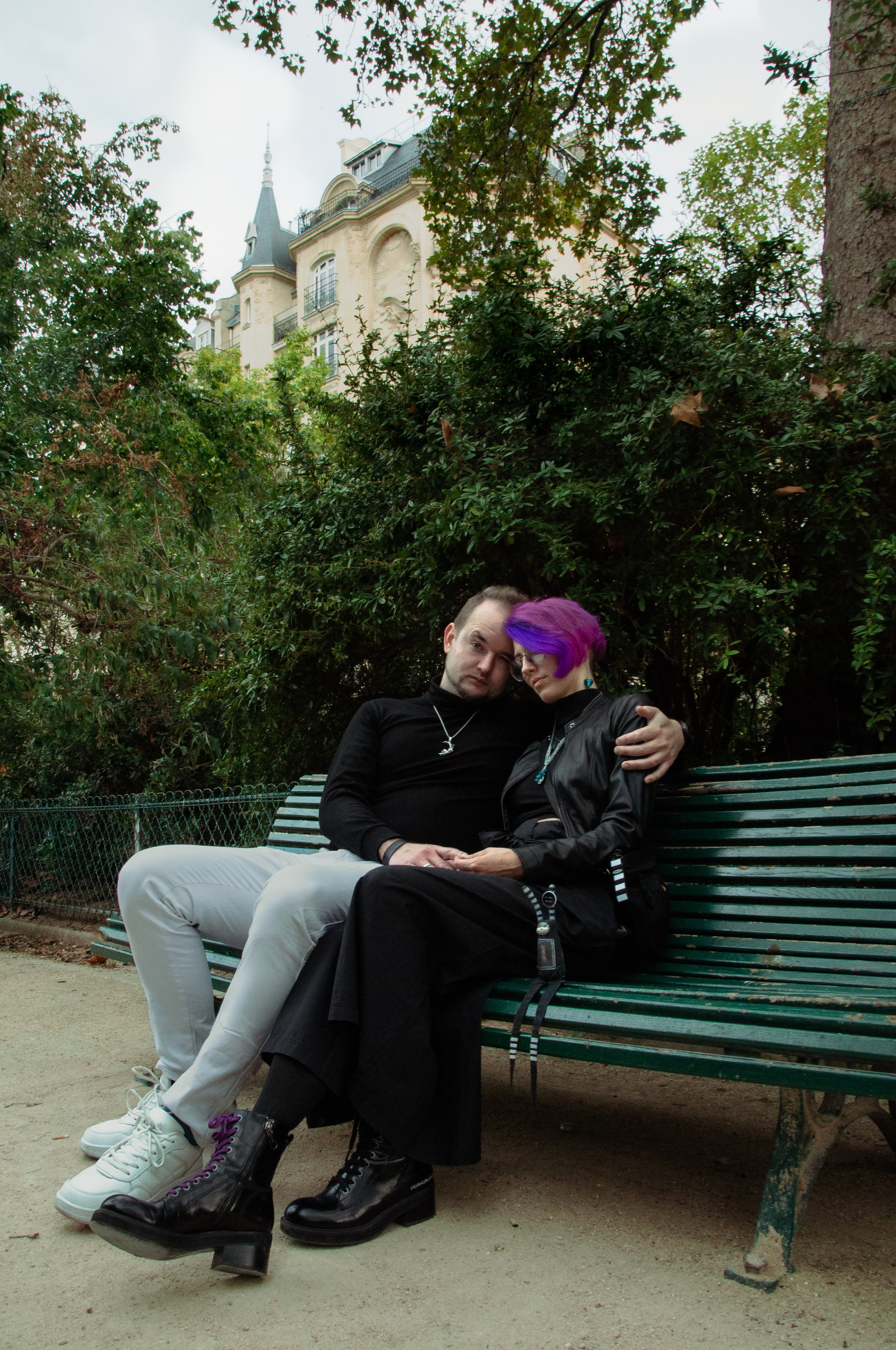 Парная стрит фотосессия. Фотограф в Париже Полина Осипова