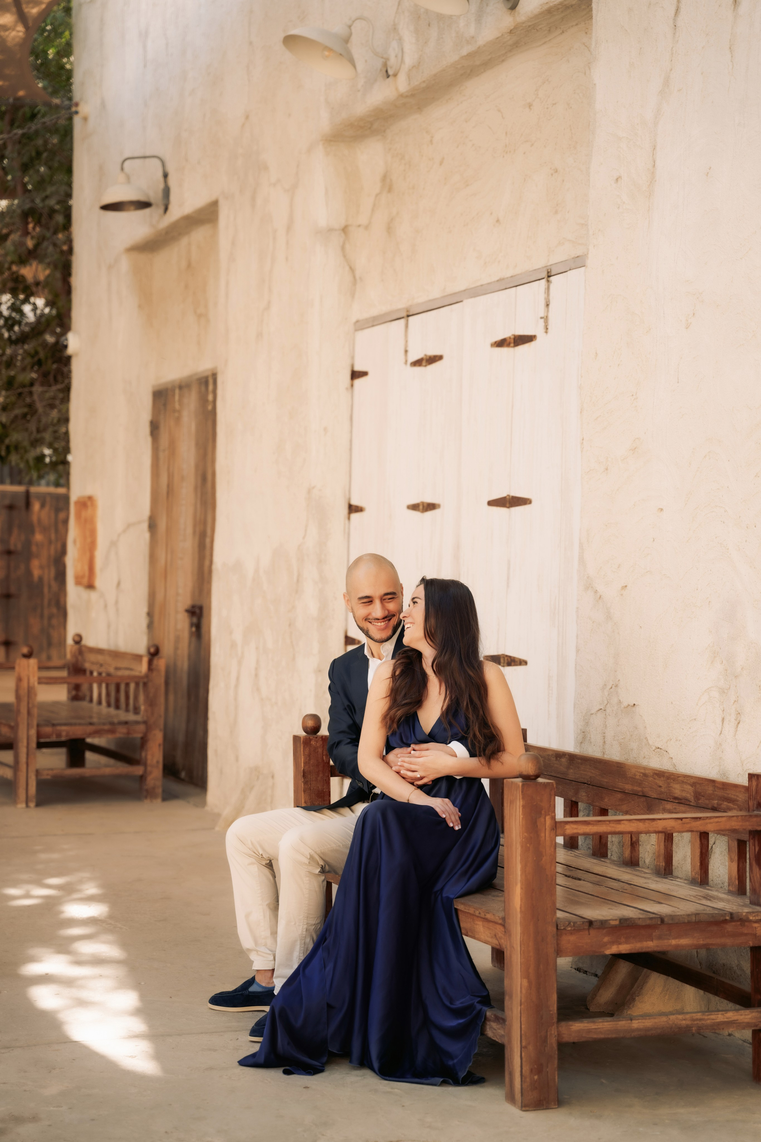 Old Dubai, New Love. Angela Iakovleva — Family Photographer in Dubai