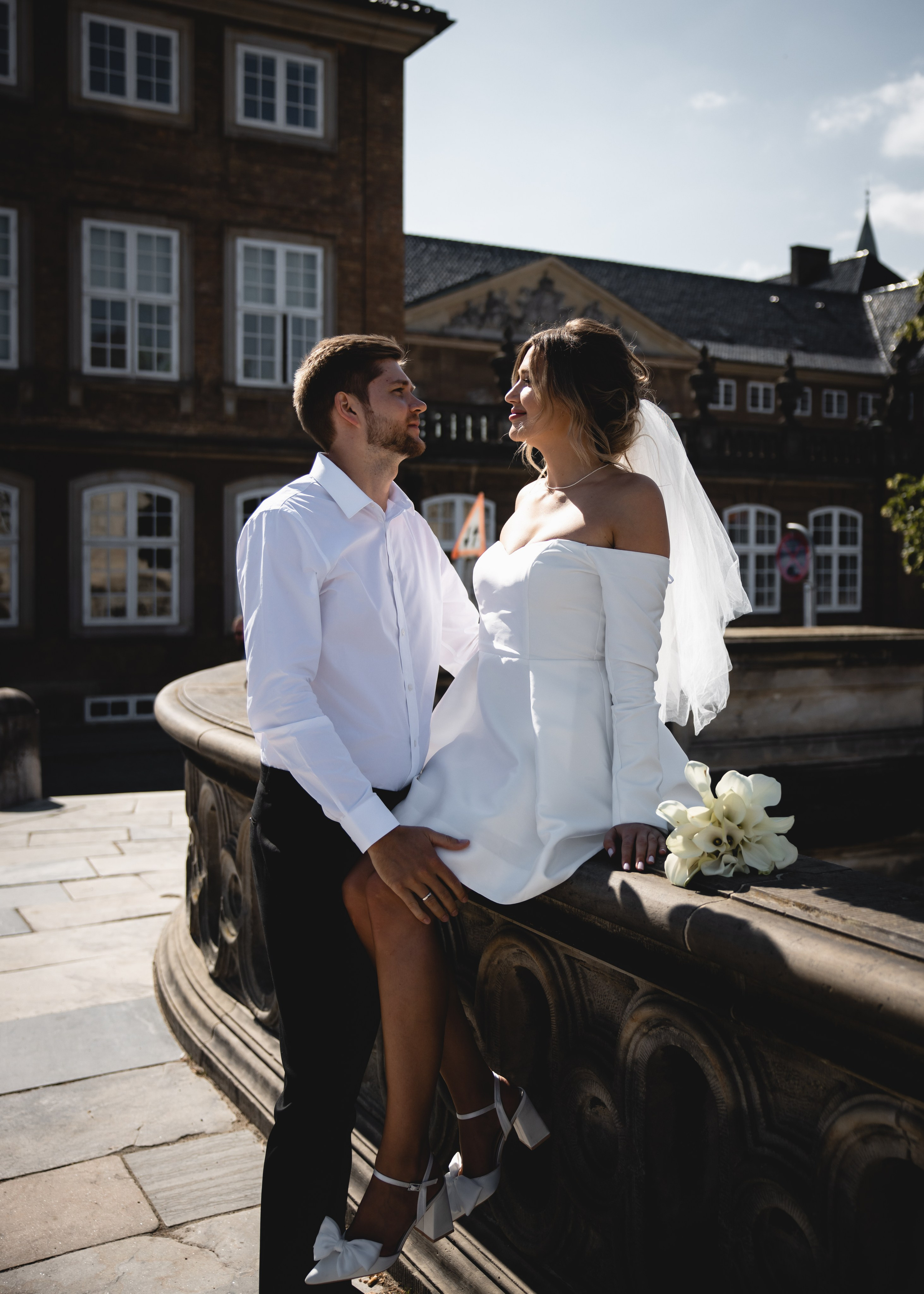 Julia and Slava. Professional wedding photographer in Copenhagen, Denmark — Julia Byron